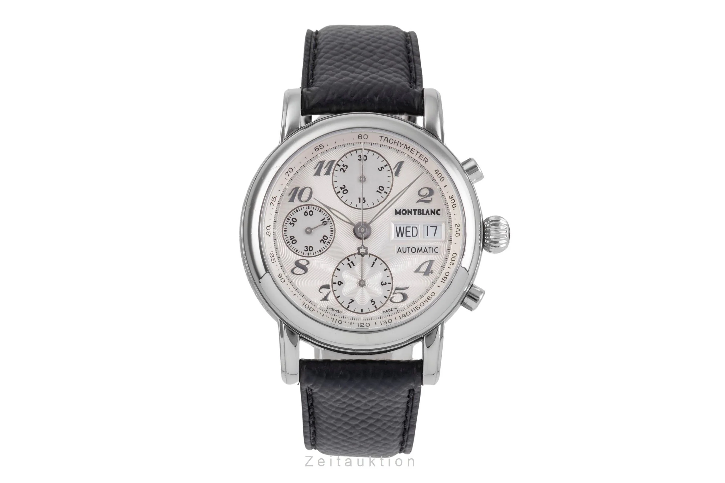 Montblanc Meisterstück chronograph steel automatic men's watch 7016  [2504985] - Image 5