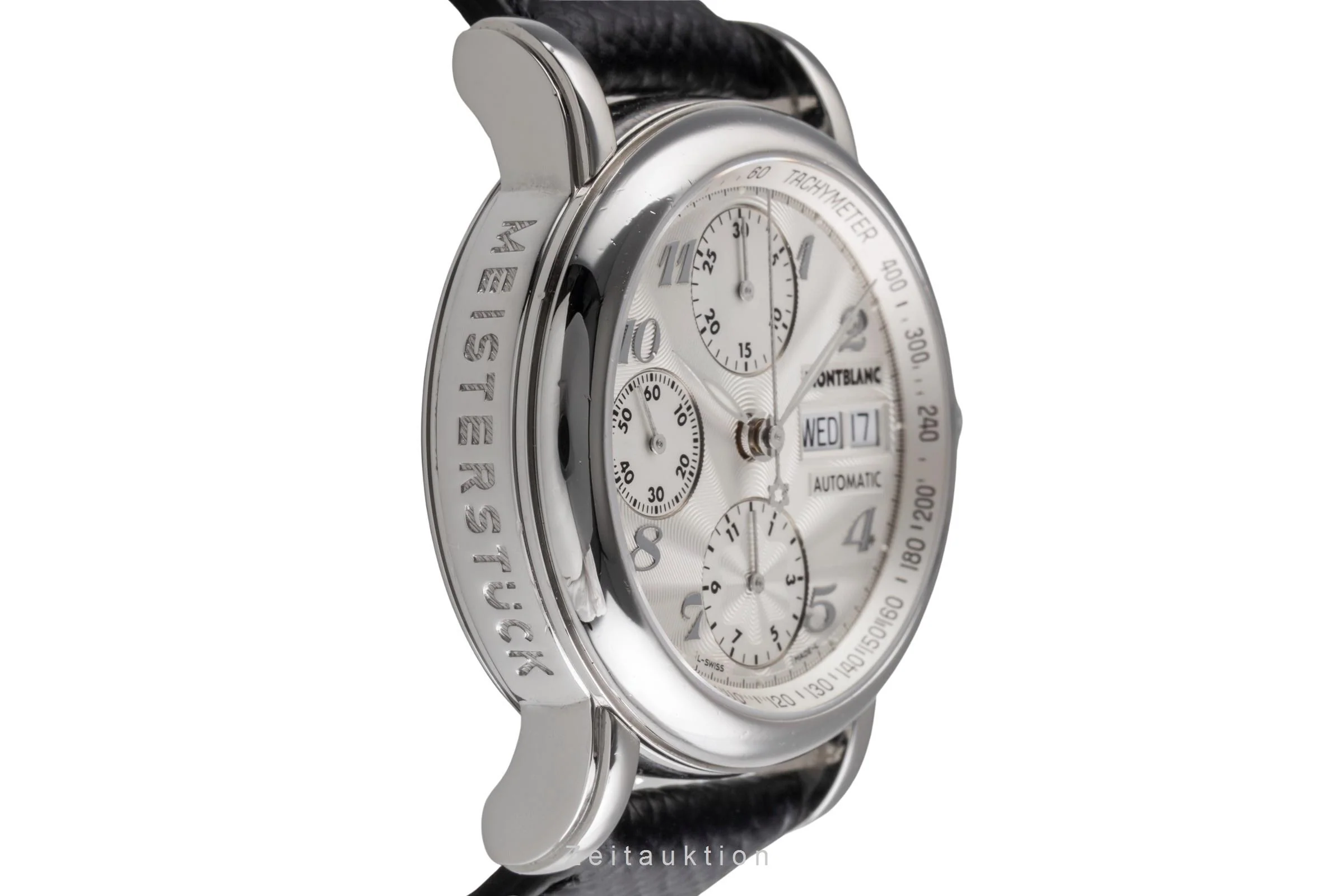 Montblanc Meisterstück chronograph steel automatic men's watch 7016  [2504985] - Image 8