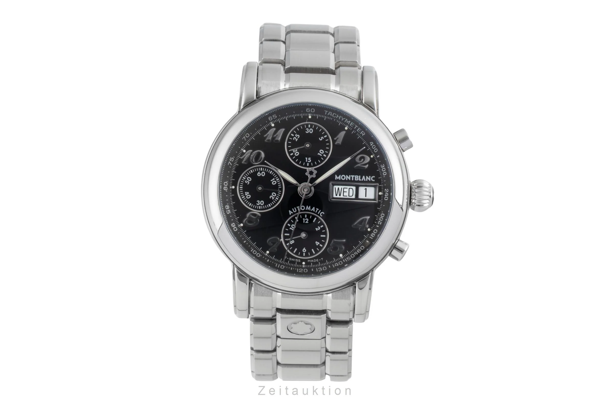 Montblanc Meisterstück chronograph steel automatic men's watch 7016  [2505972] - Image 5