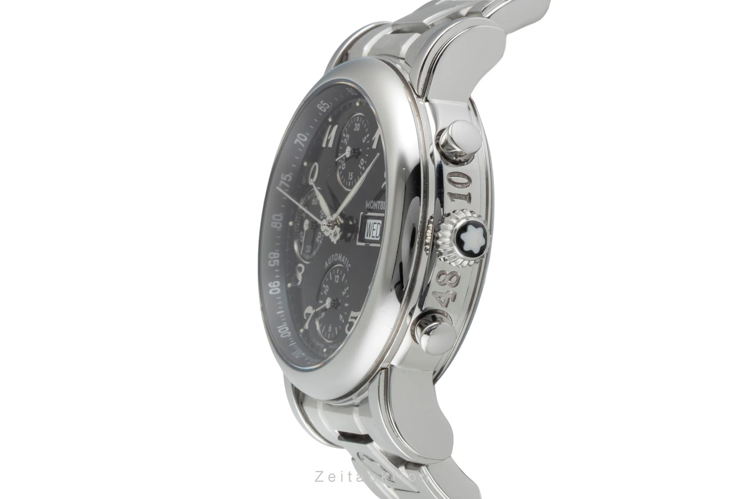 Montblanc Meisterstück chronograph steel automatic men's watch 7016  [2505972] - Image 7