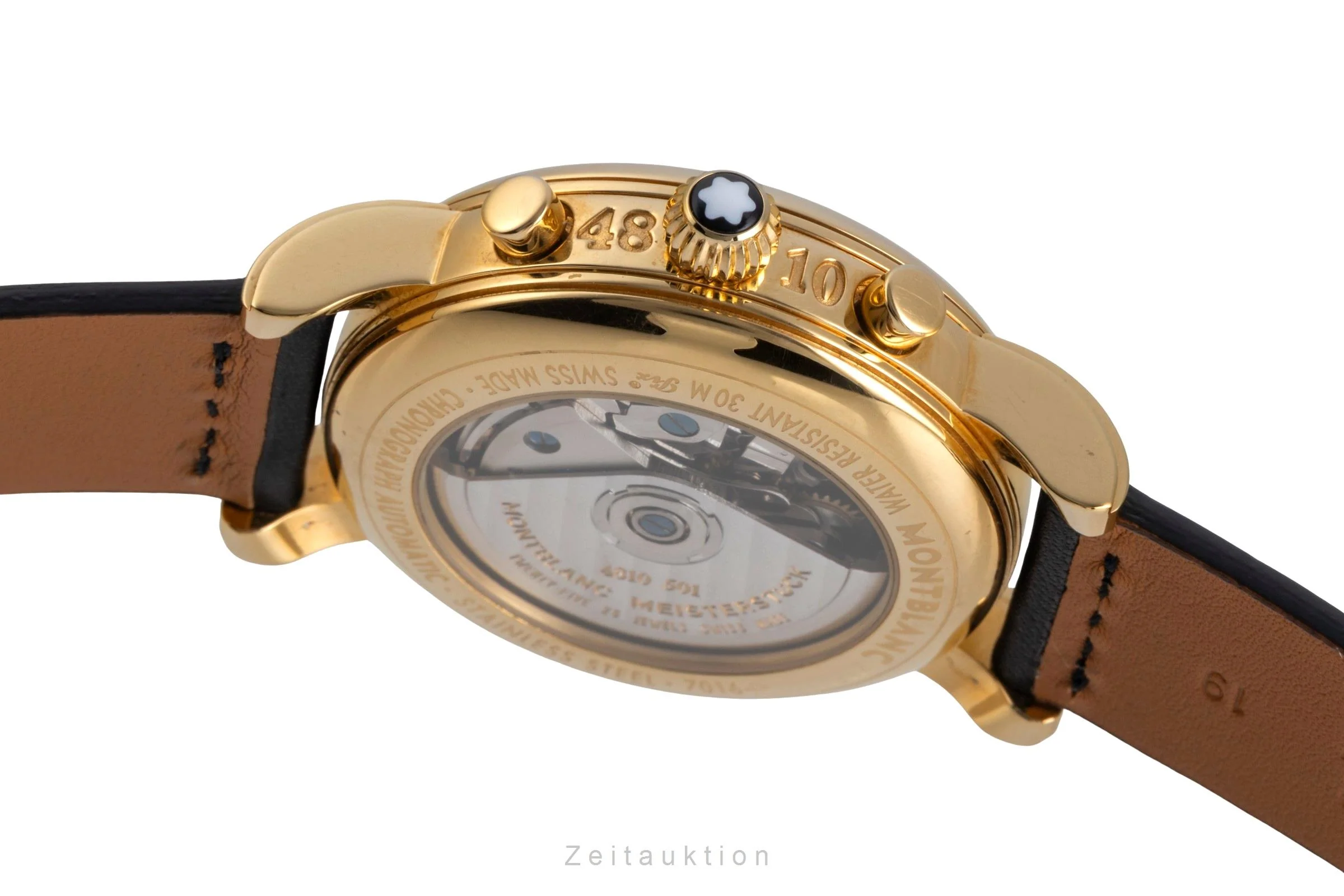 Montblanc Meisterstück chronograph steel automatic men's watch 7016  [2600039] - Image 14