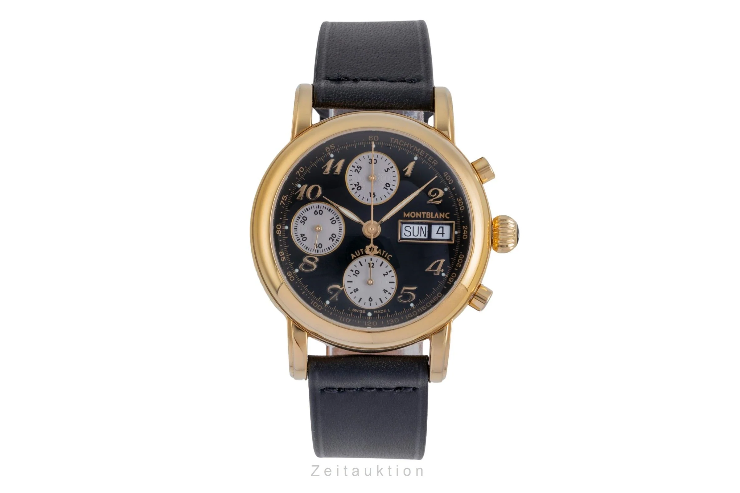 Montblanc Meisterstück chronograph steel automatic men's watch 7016  [2600039] - Image 5
