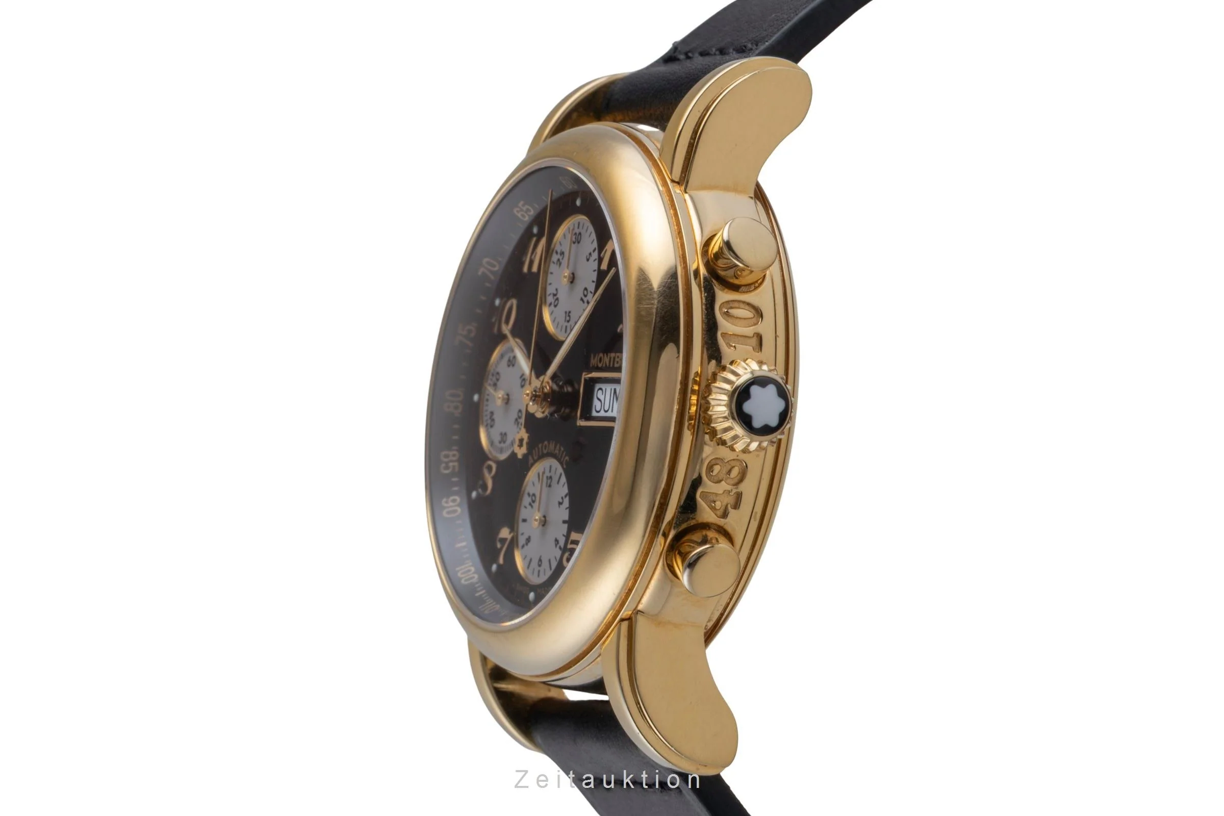 Montblanc Meisterstück chronograph steel automatic men's watch 7016  [2600039] - Image 7