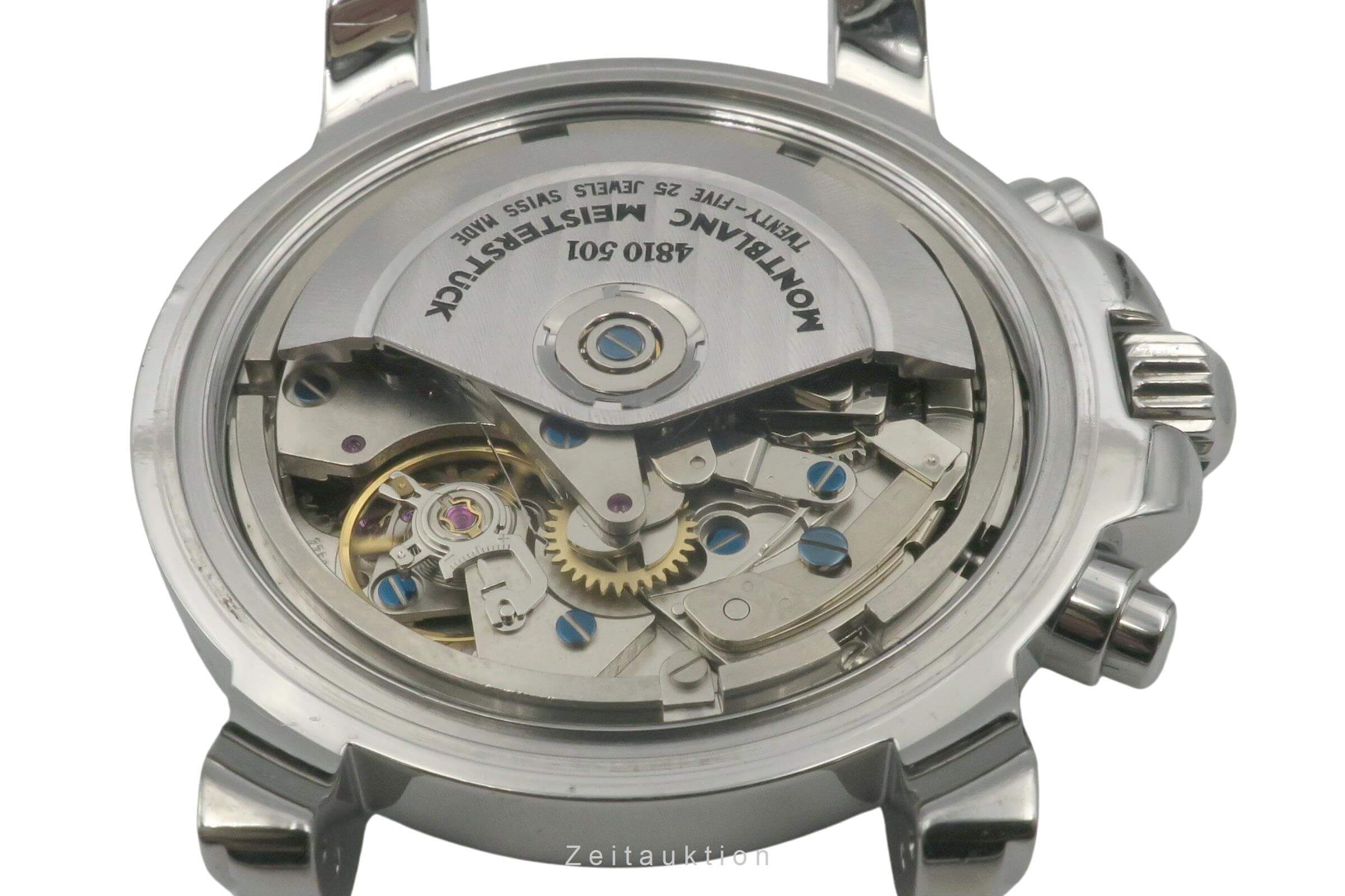 Montblanc Meisterstück chronograph steel automatic men's watch 7034  [2502151] - Image 14