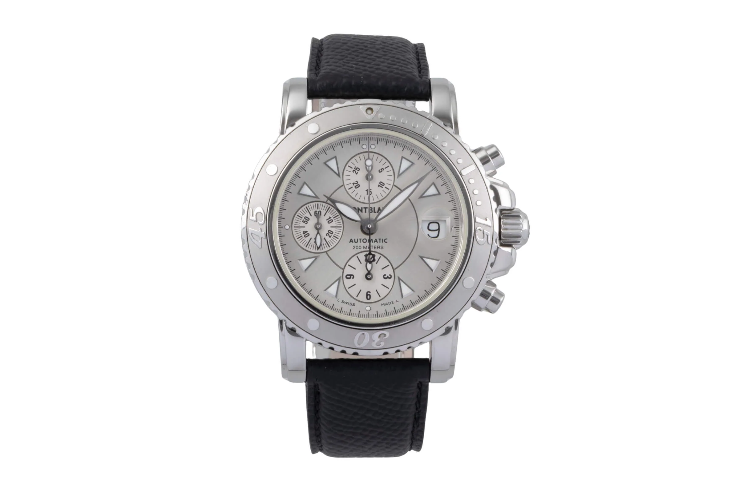 Montblanc Meisterstück chronograph steel automatic men's watch 7034  [2502151] - Image 5