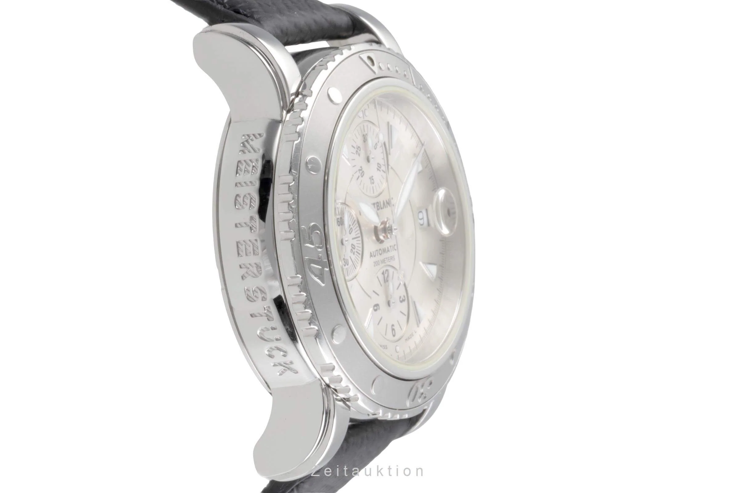 Montblanc Meisterstück chronograph steel automatic men's watch 7034  [2502151] - Image 8