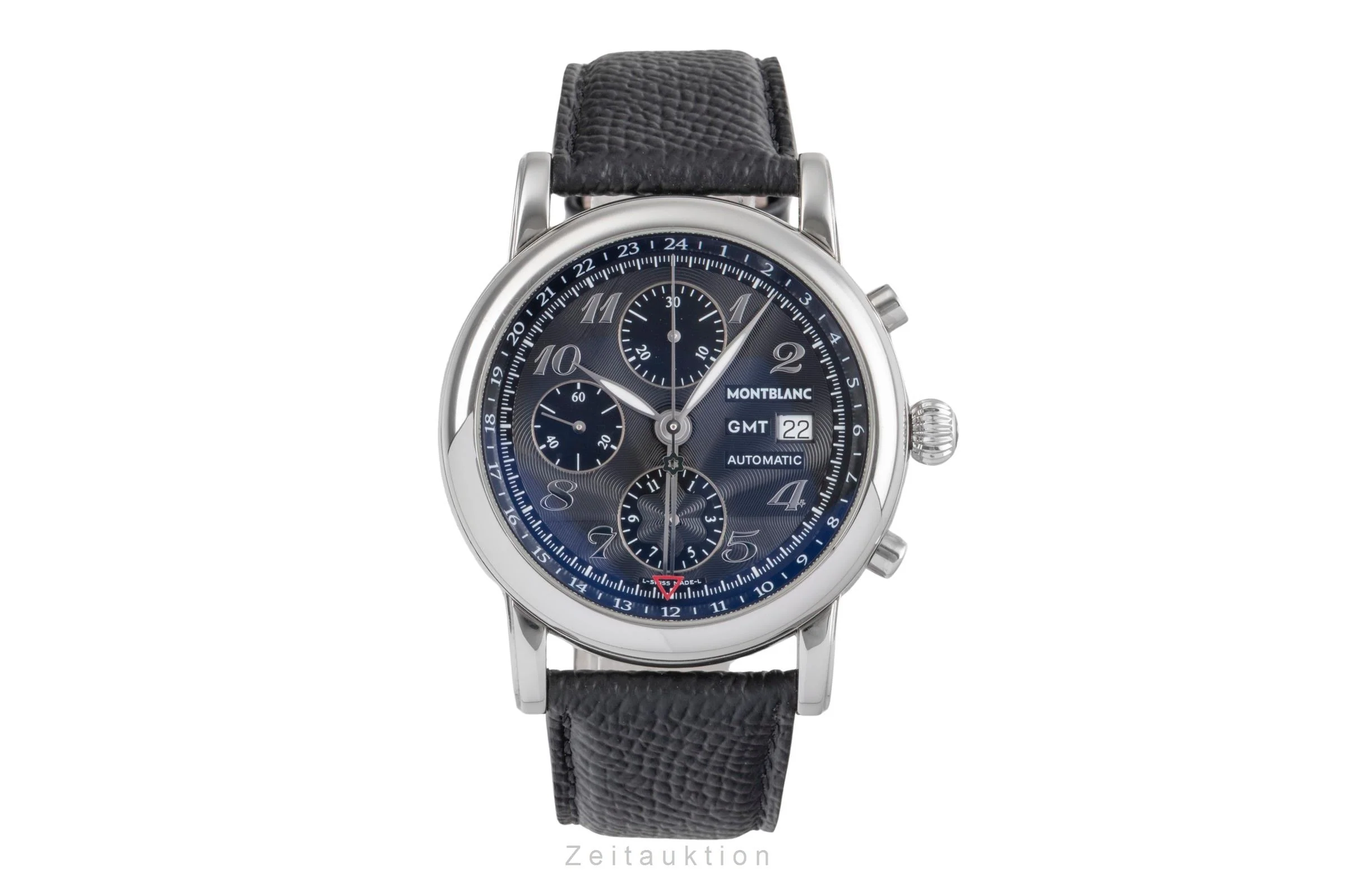 Montblanc Meisterstück chronograph steel automatic men's watch 7067  [2502443] - Image 5