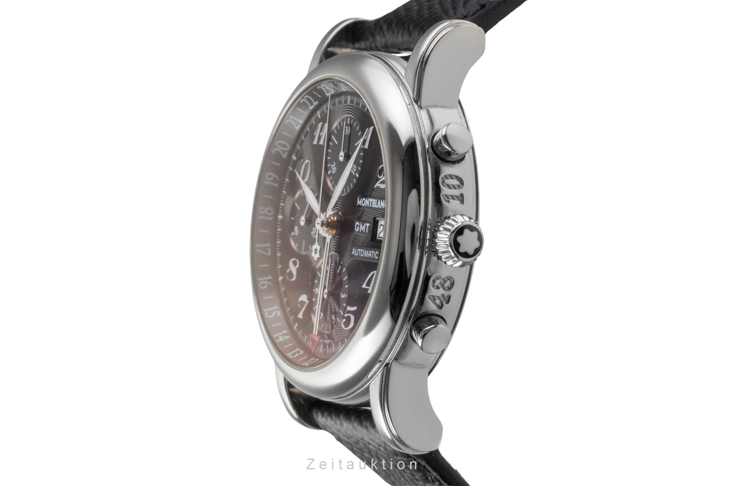 Montblanc Meisterstück chronograph steel automatic men's watch 7067  [2502443] - Image 7