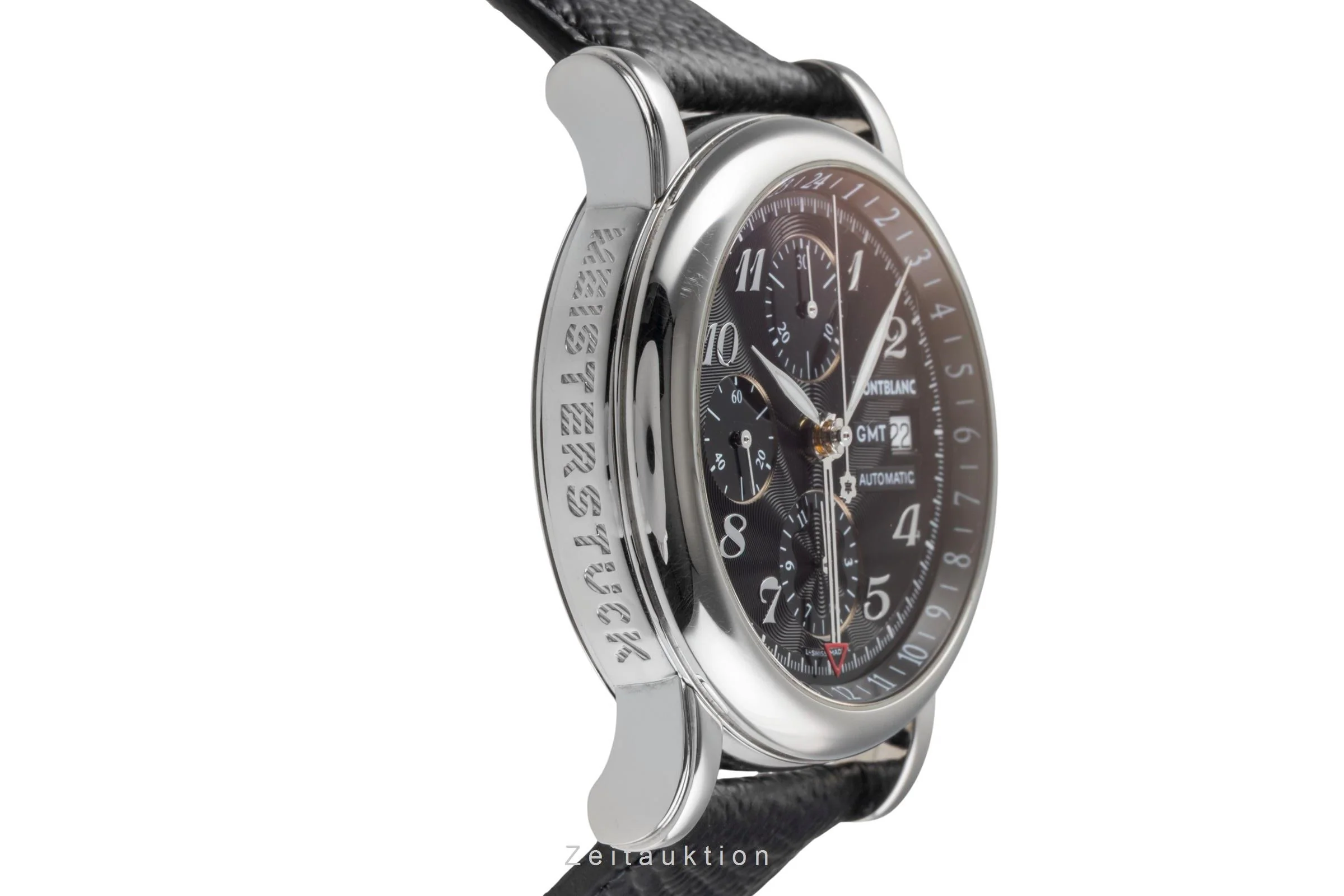 Montblanc Meisterstück chronograph steel automatic men's watch 7067  [2502443] - Image 8
