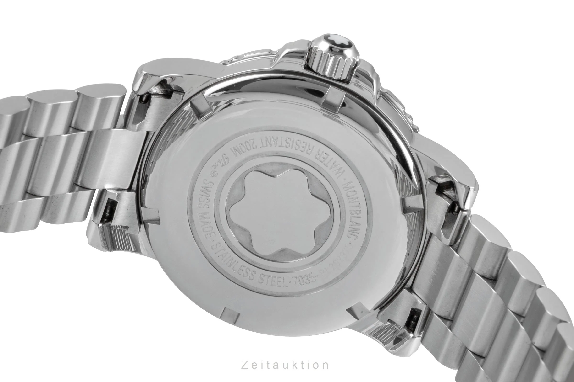 Montblanc Meisterstück steel automatic men's watch 7035  [2506415] - Image 12