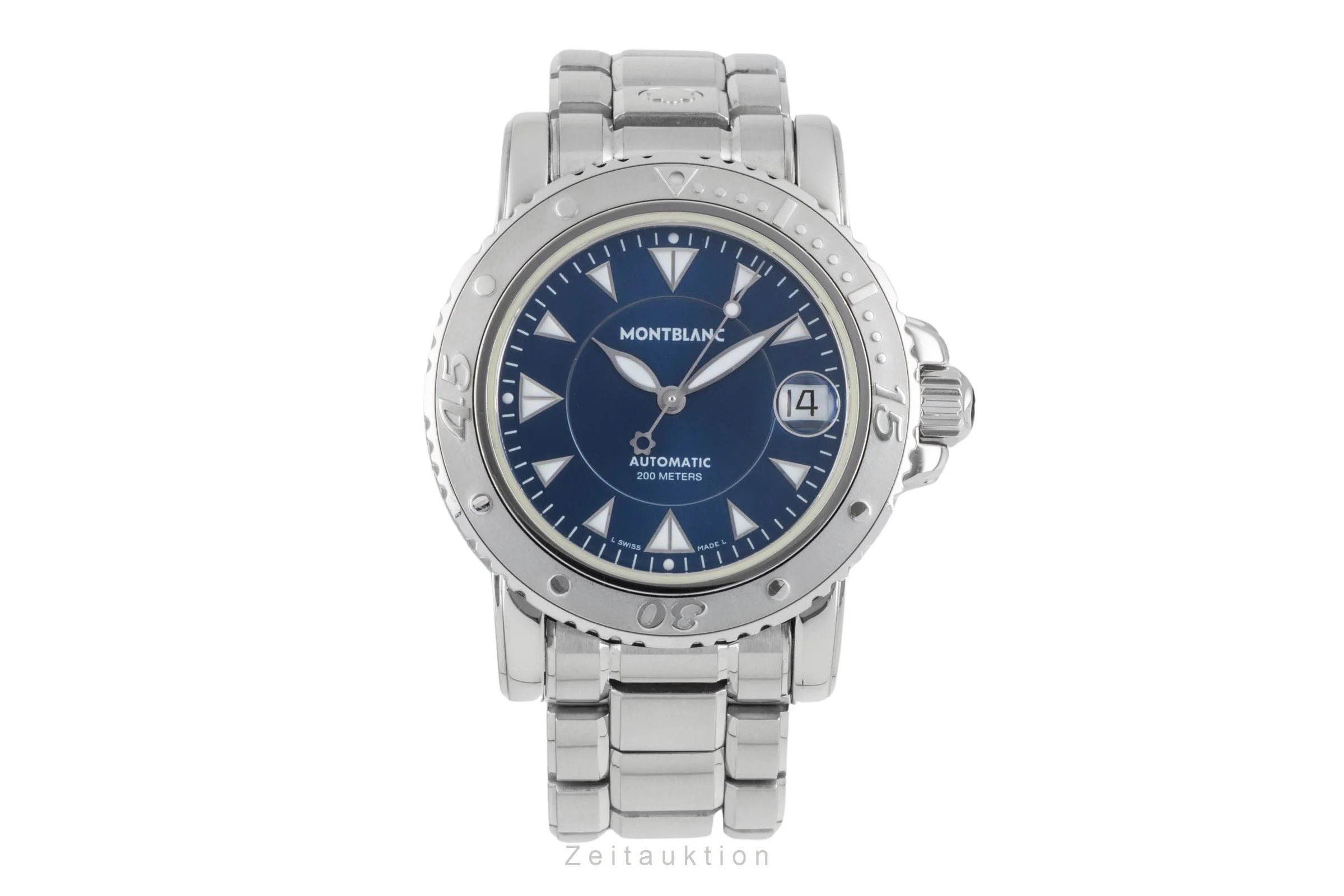 Montblanc Meisterstück steel automatic men's watch 7035  [2506415] - Image 5