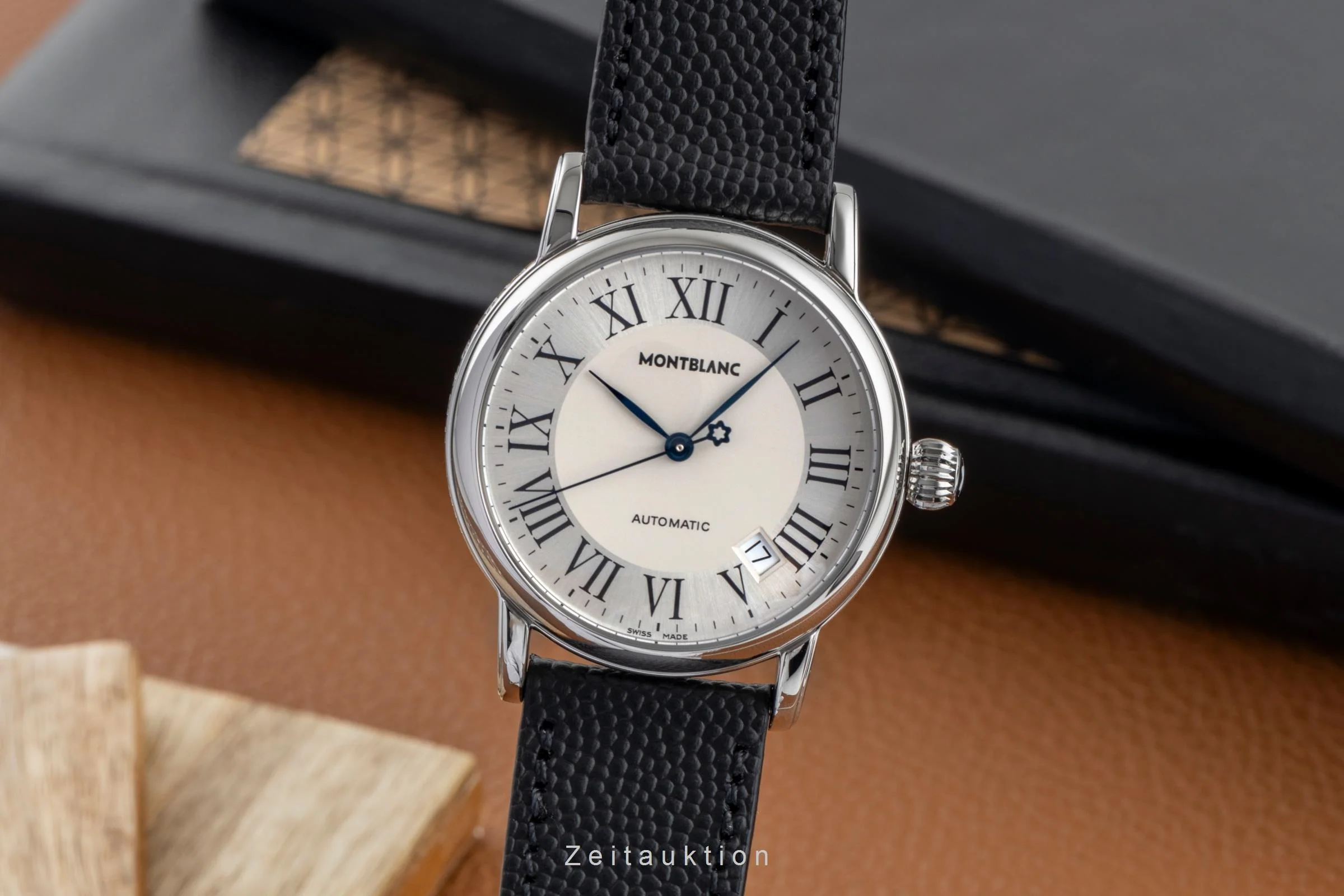 Montblanc Meisterstück steel automatic men's watch 7042  [2502070] - Image 2