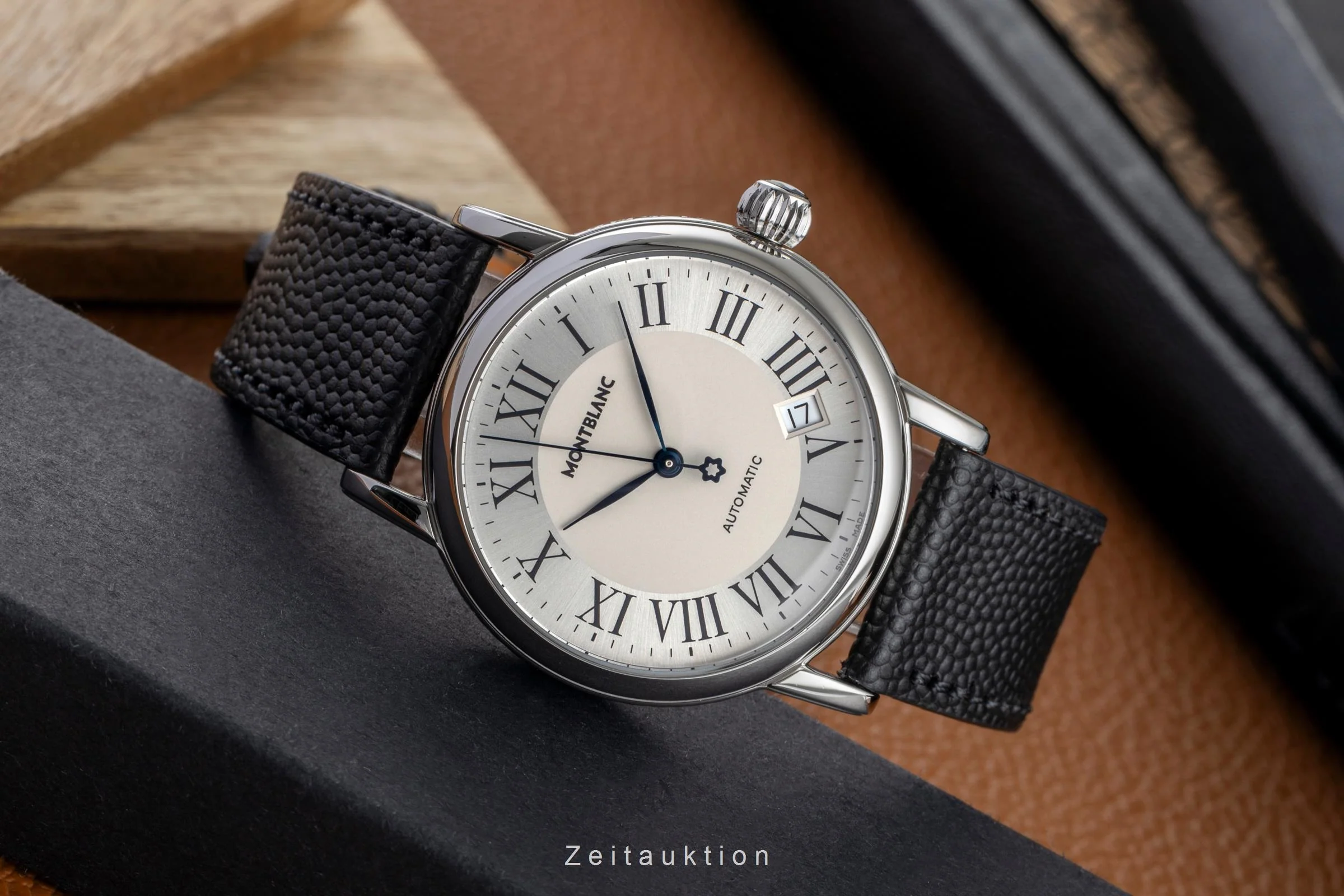 Montblanc Meisterstück steel automatic men's watch 7042  [2502070] - Image 3