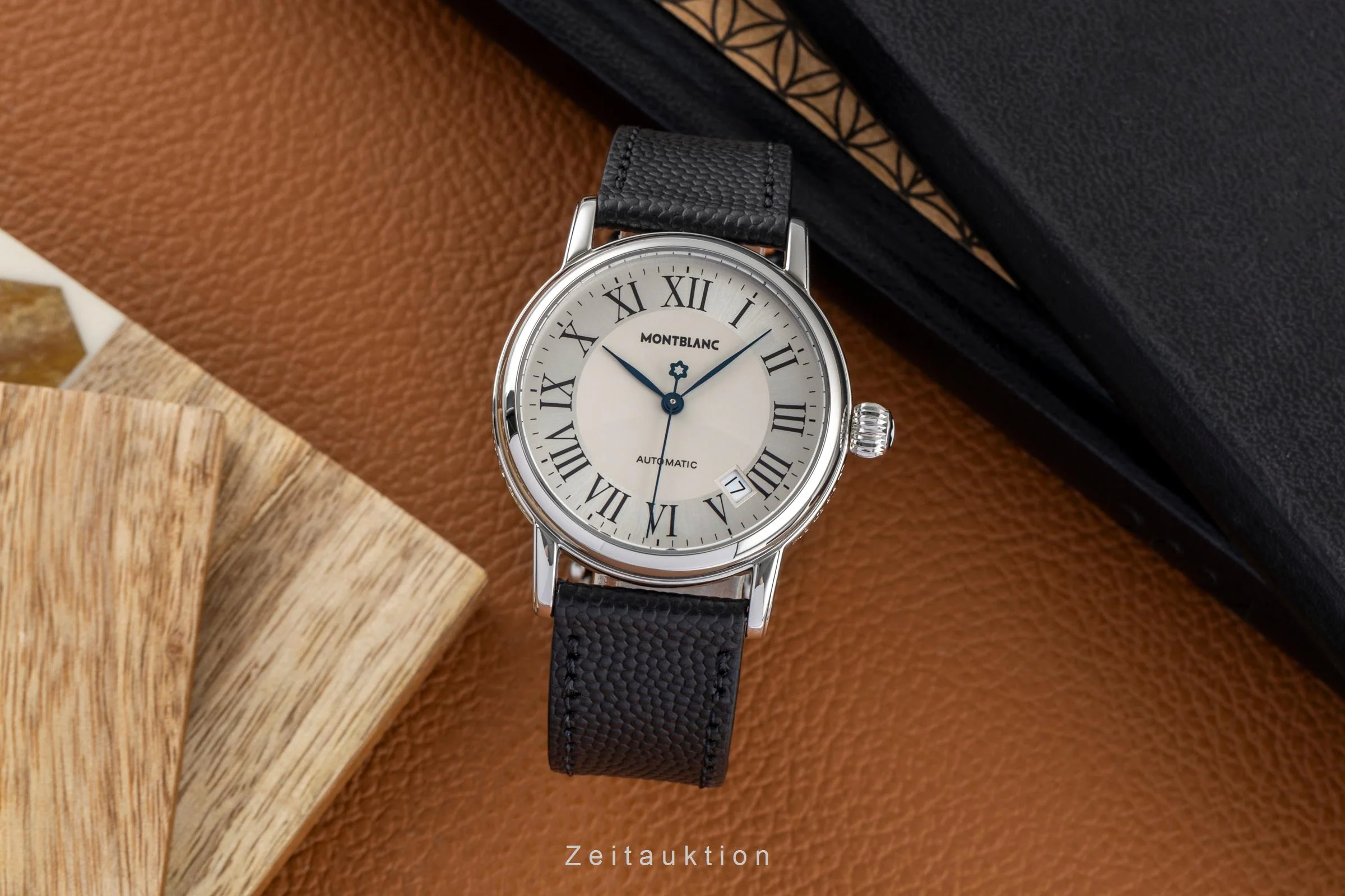 Montblanc Meisterstück steel automatic men's watch 7042  [2502070] - Image 4