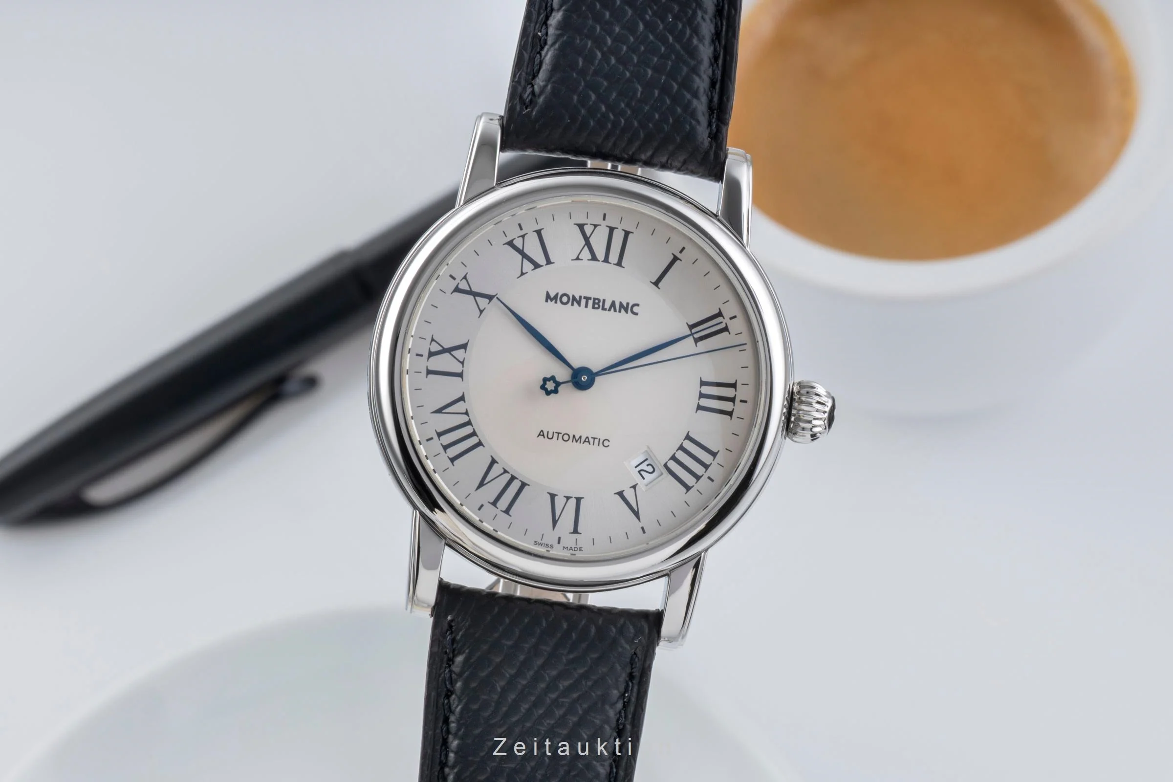 Montblanc Meisterstück steel automatic men's watch 7068  [2505856] - Image 2