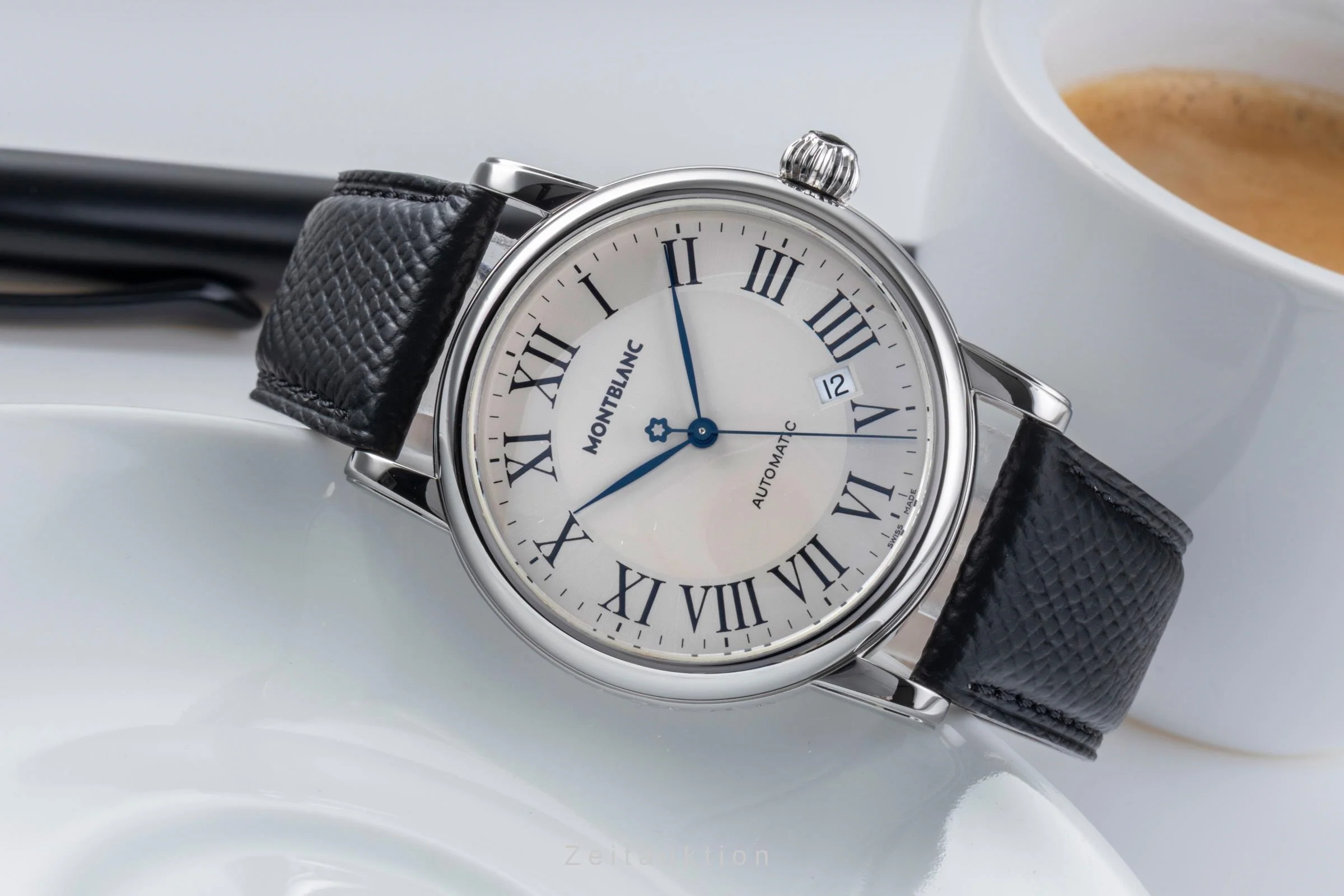 Montblanc Meisterstück steel automatic men's watch 7068  [2505856] - Image 3