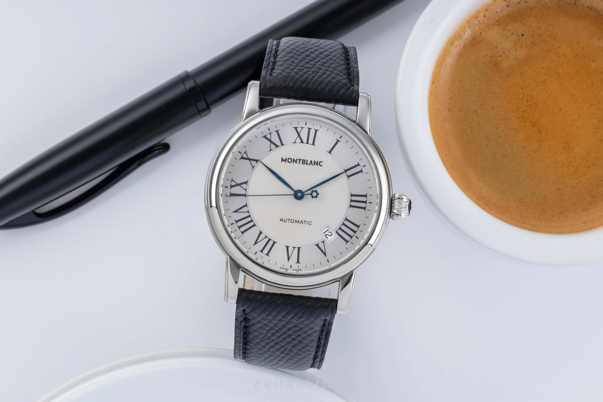 Montblanc Meisterstück steel automatic men's watch 7068  [2505856] - Image 4