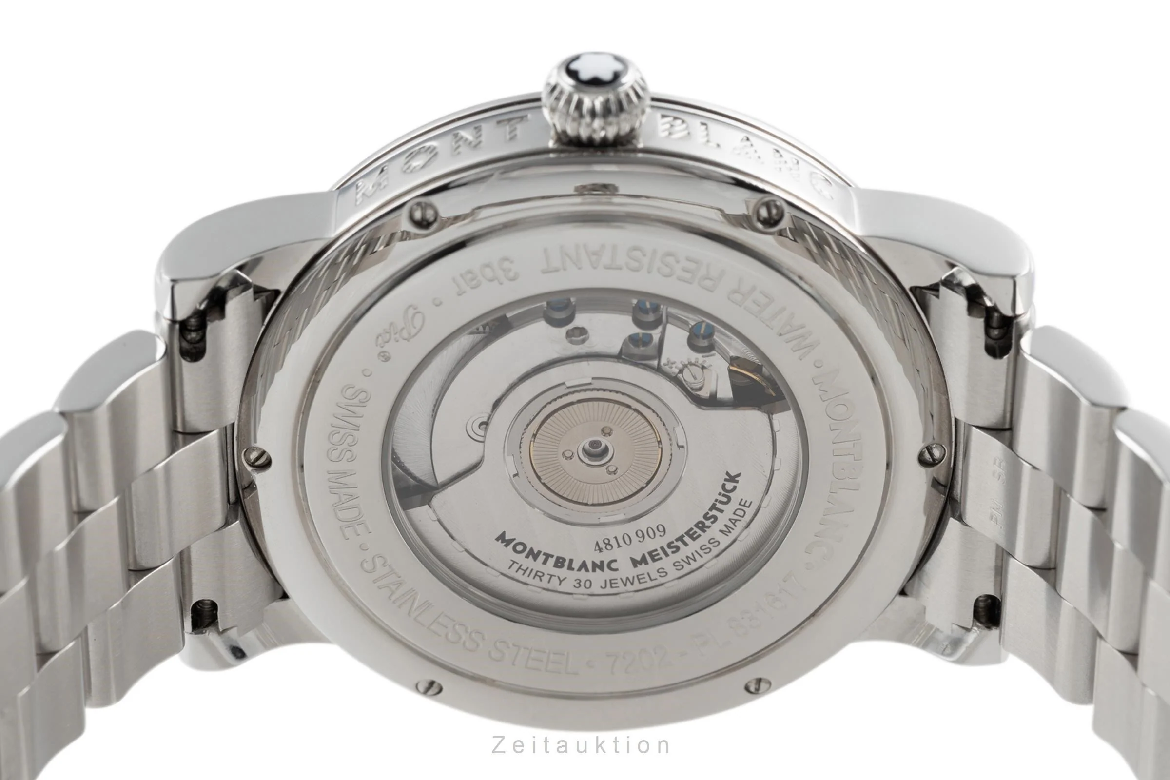 Montblanc Meisterstück steel automatic men's watch 7202  [2204353] - Image 12