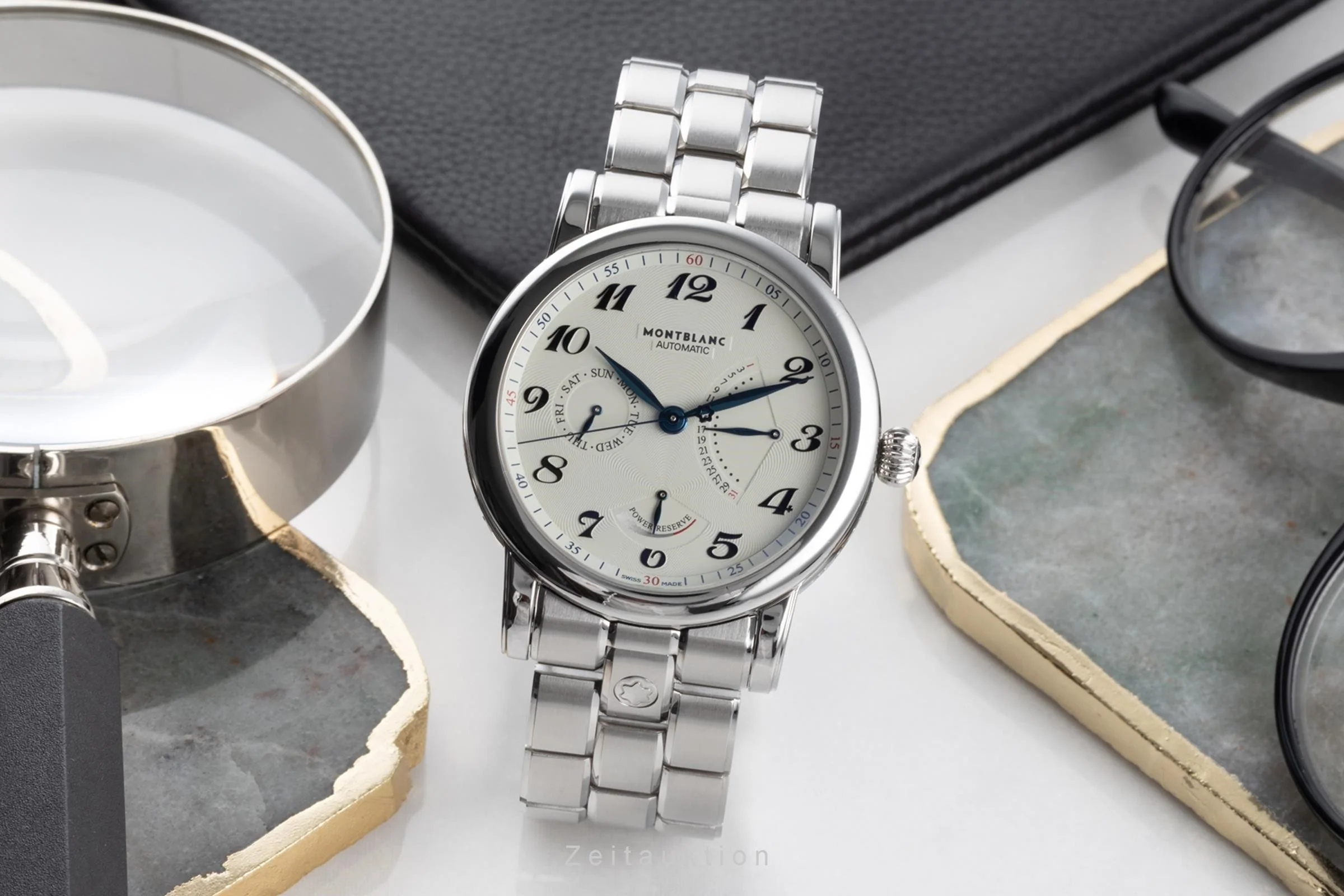 Montblanc Meisterstück steel automatic men's watch 7202  [2204353] - Image 3