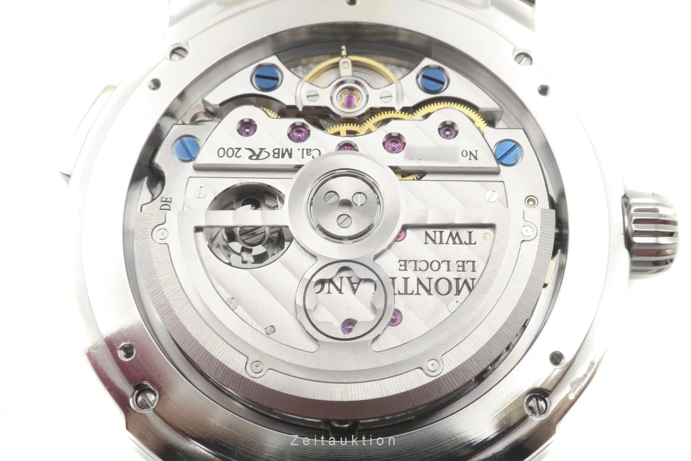 Montblanc Nicolas Rieussec chronograph steel automatic men's watch 7138  [2206385] - Image 13