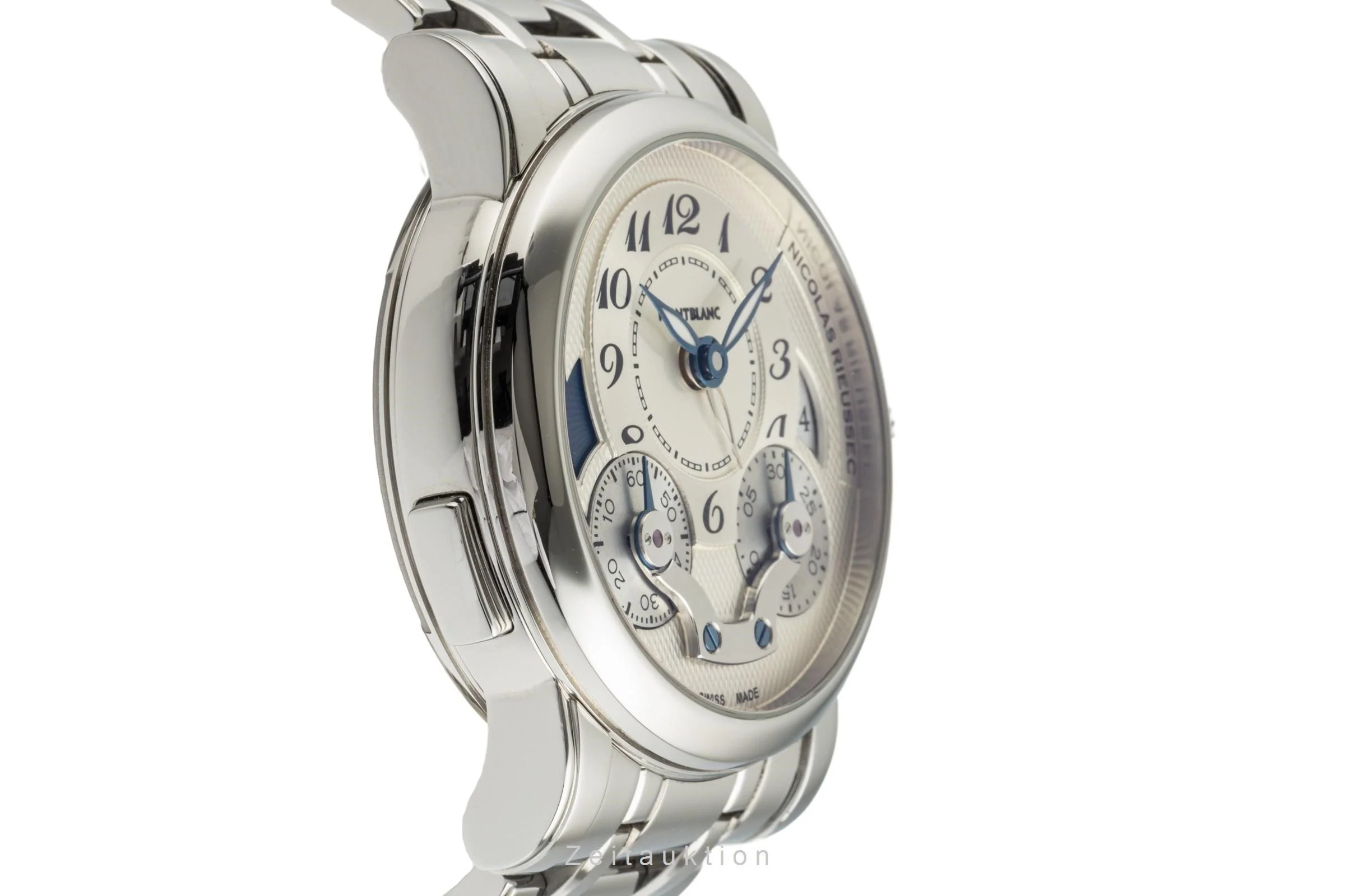 Montblanc Nicolas Rieussec chronograph steel automatic men's watch 7138  [2400155] - Image 7