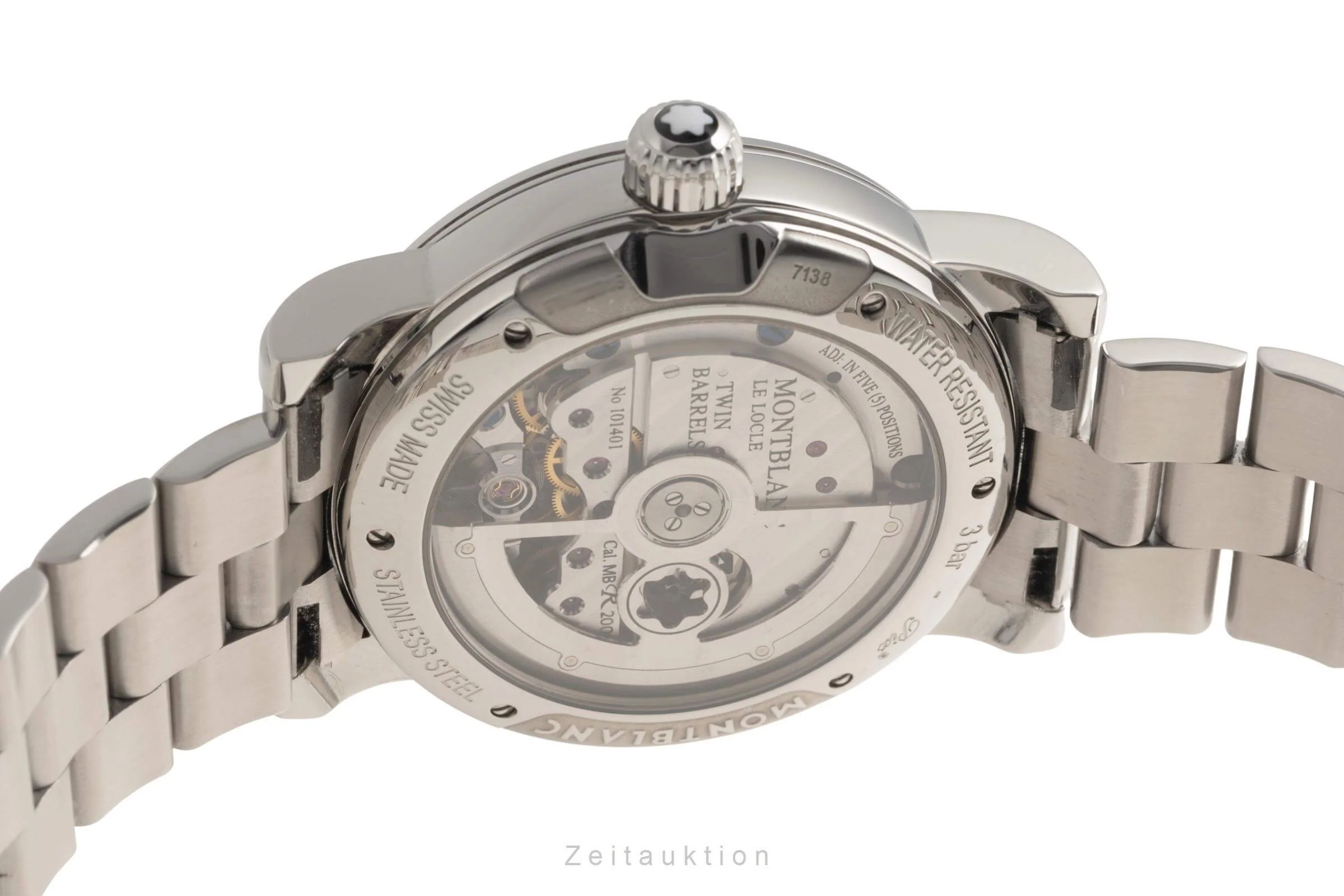 Montblanc Nicolas Rieussec chronograph steel automatic men's watch 7138 LP: 11800EUR  [2501462] - Image 10