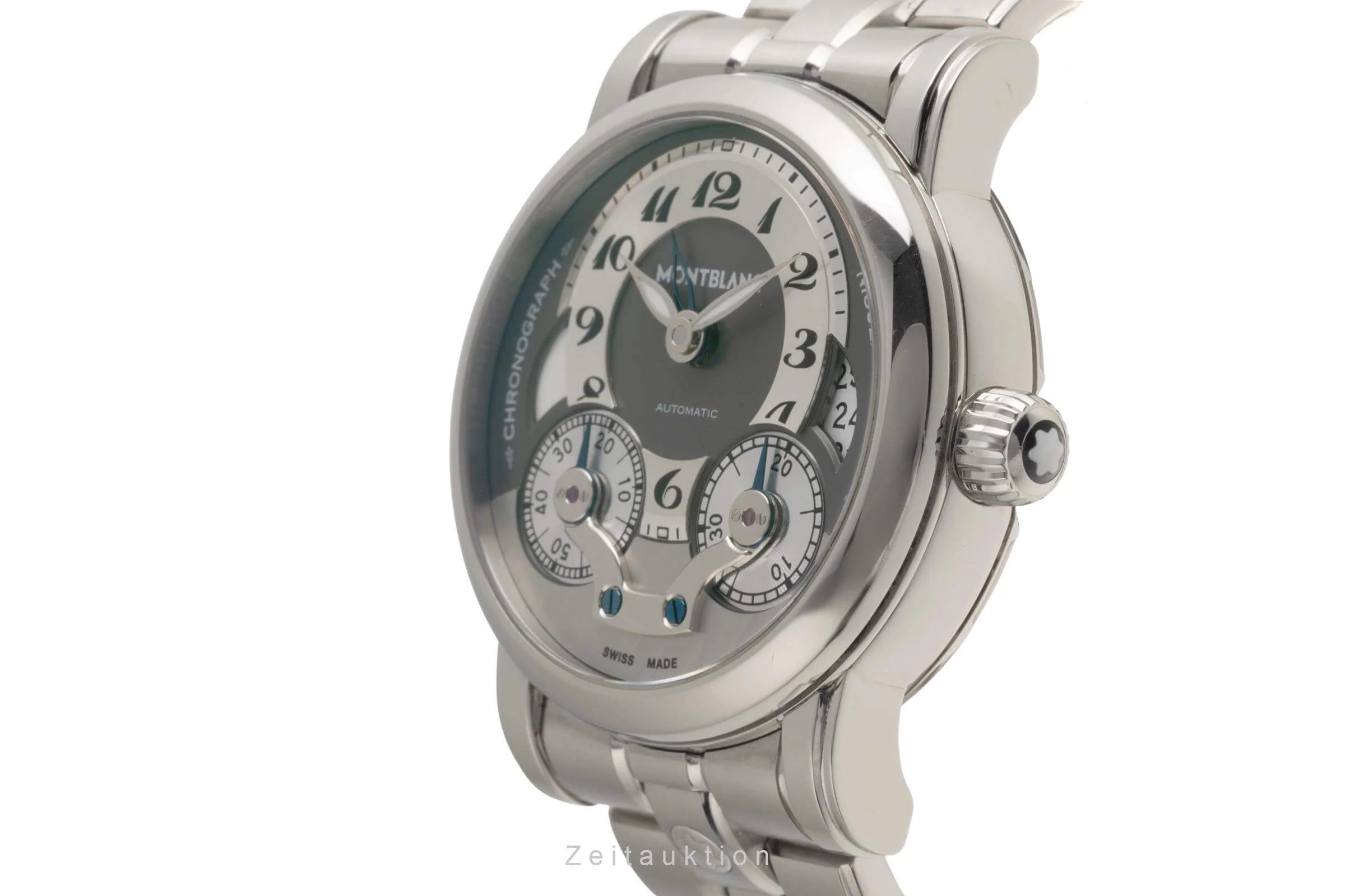 Montblanc Nicolas Rieussec chronograph steel automatic men's watch 7138 LP: 11800EUR  [2501462] - Image 7