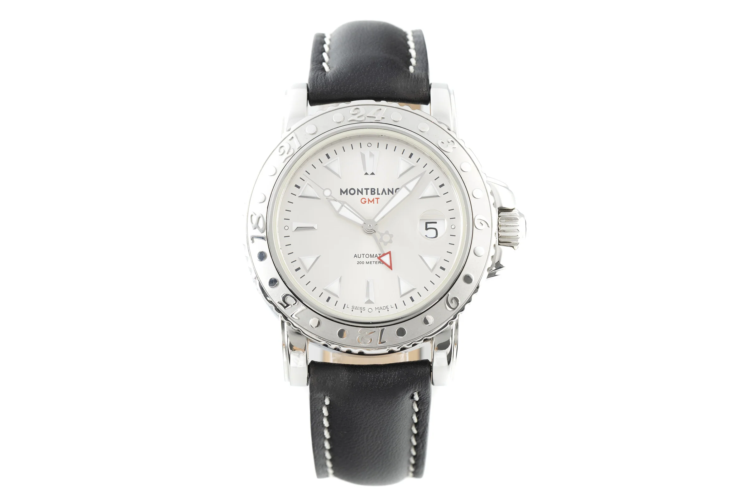Montblanc Sport GMT steel automatic men's watch 7061  [2200379] - Image 4