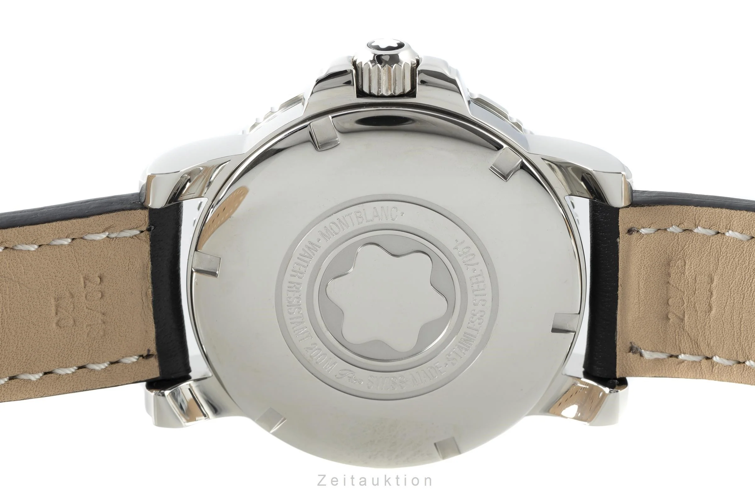 Montblanc Sport GMT steel automatic men's watch 7061  [2200379] - Image 9