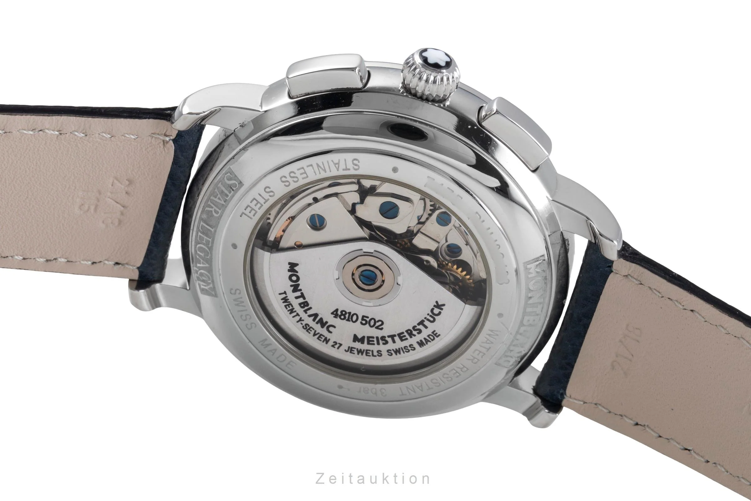Montblanc Star Legacy chronograph steel automatic men's watch 7475  [2505962] - Image 12