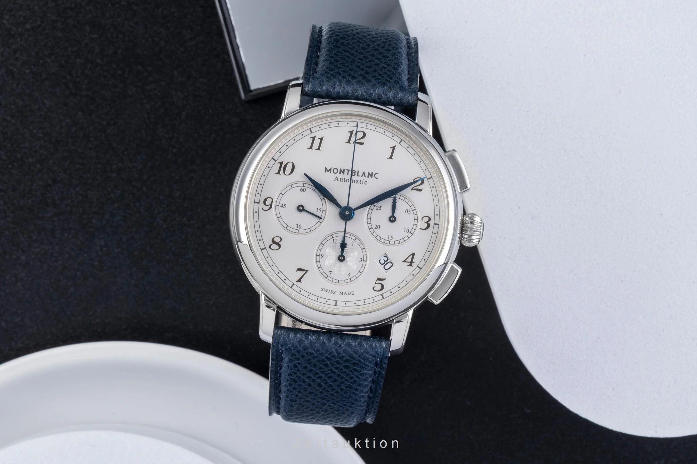 Montblanc Star Legacy chronograph steel automatic men's watch 7475  [2505962] - Image 4