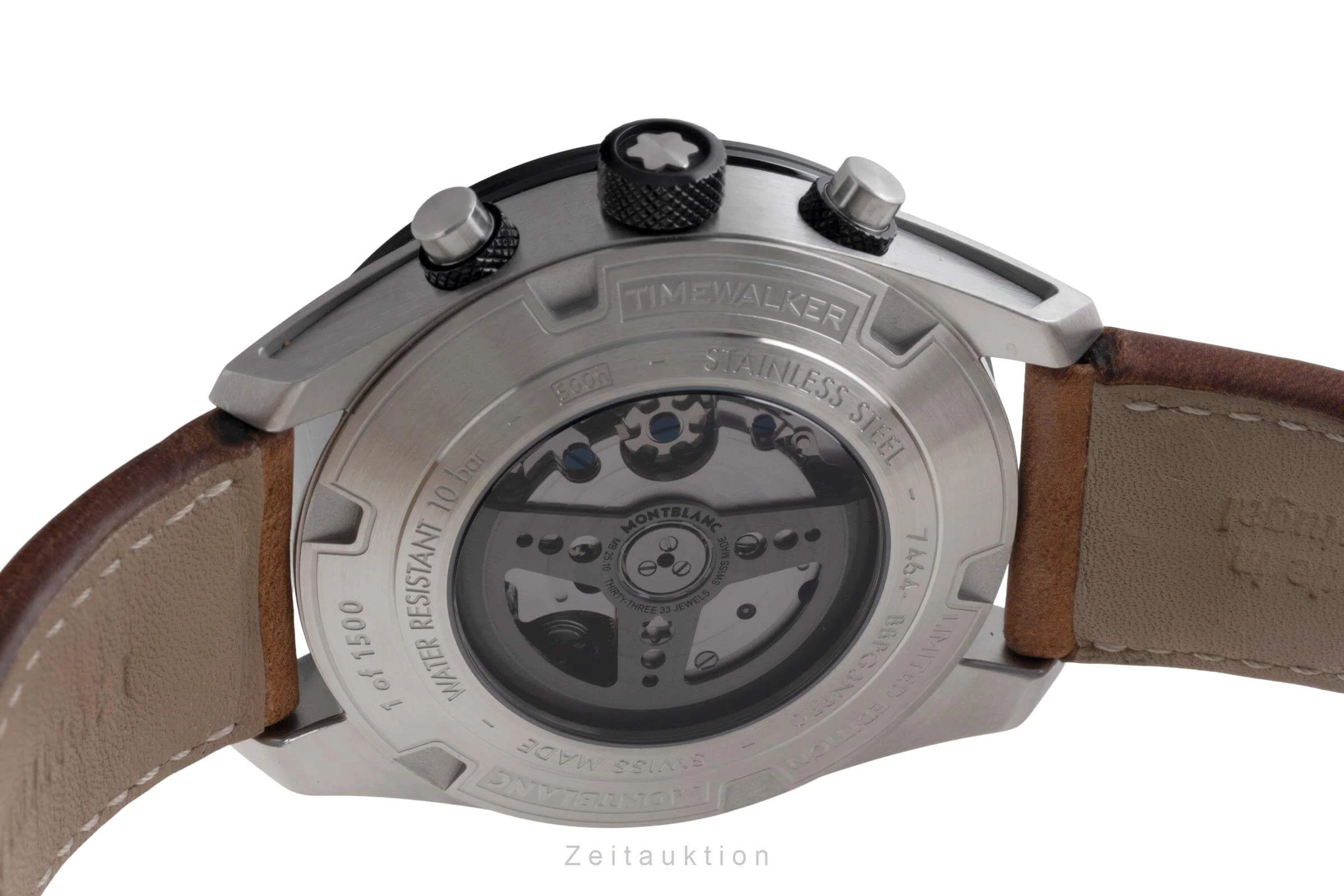 Montblanc Timewalker chronograph steel automatic men's watch 118491  7464 Limited  [2502024] - Image 10