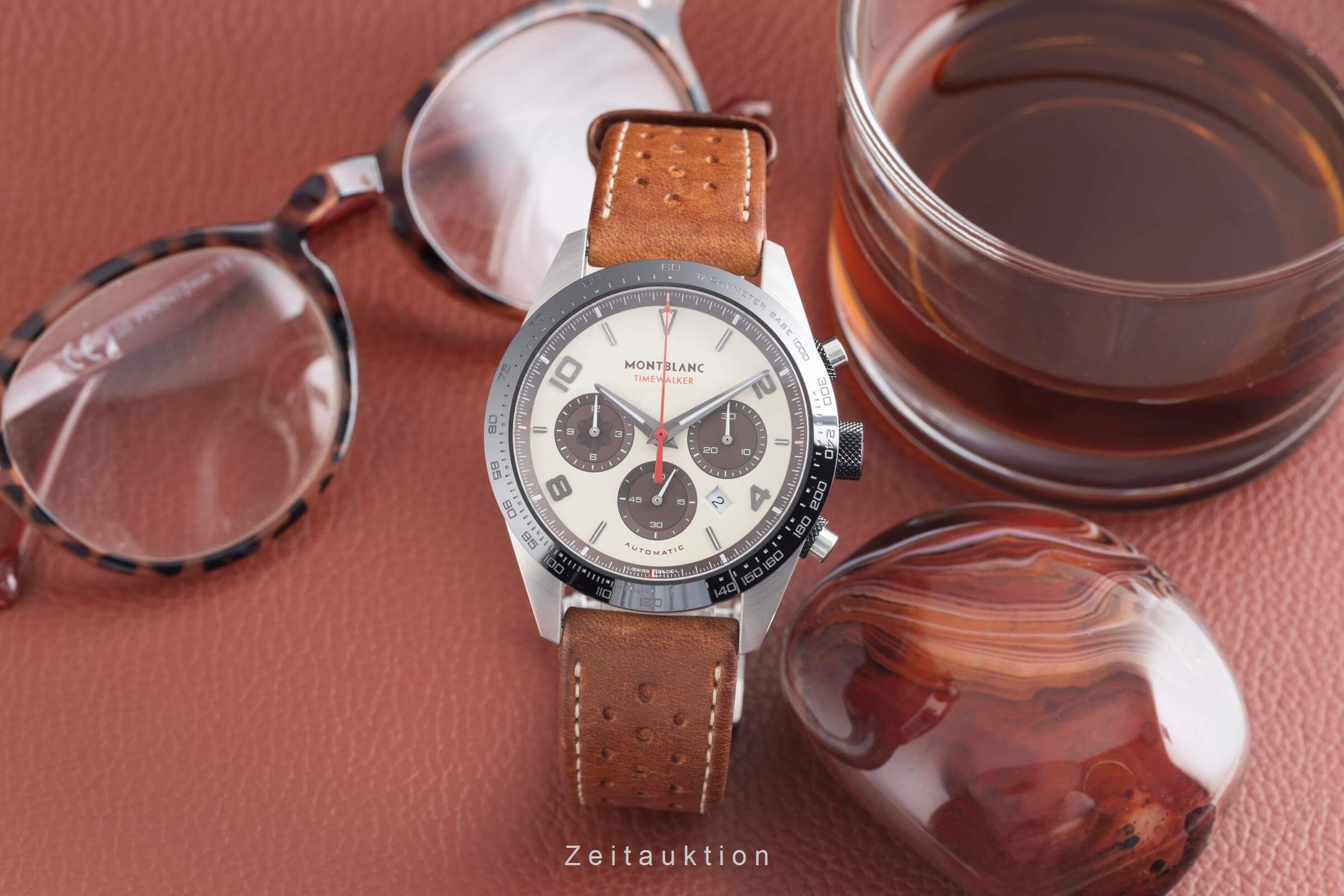 Montblanc Timewalker chronograph steel automatic men's watch 118491  7464 Limited  [2502024] - Image 4