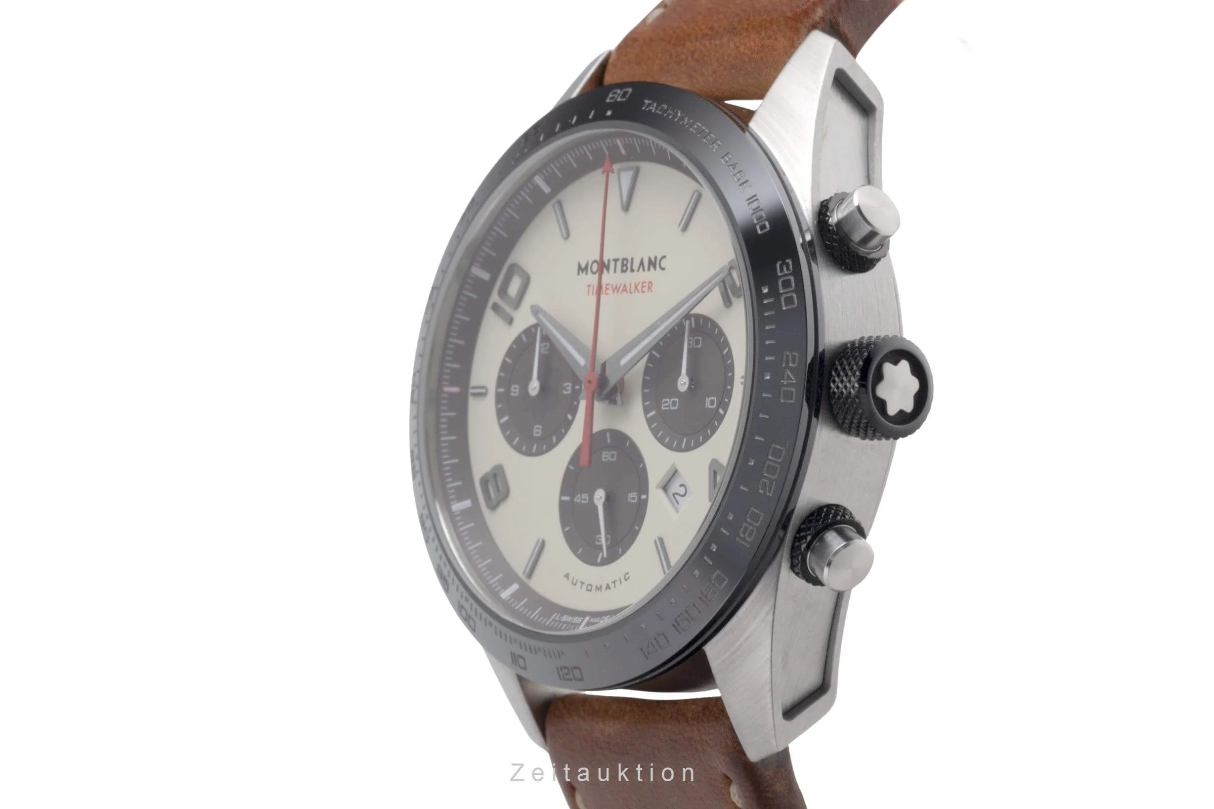 Montblanc Timewalker chronograph steel automatic men's watch 118491  7464 Limited  [2502024] - Image 7