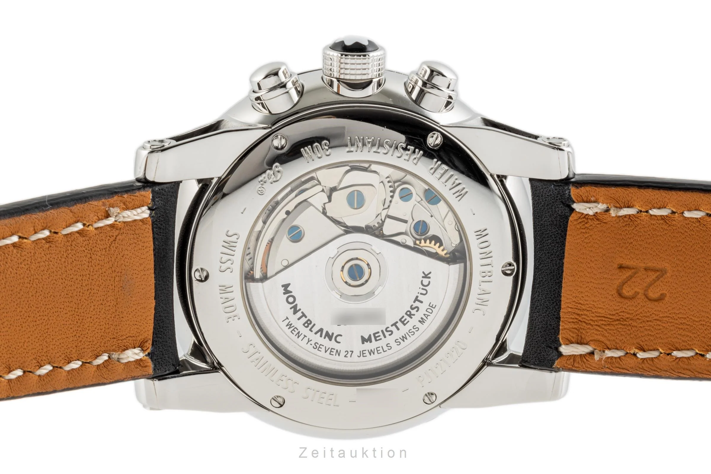 Montblanc Timewalker chronograph steel automatic men's watch 7069  [2304027] - Image 10