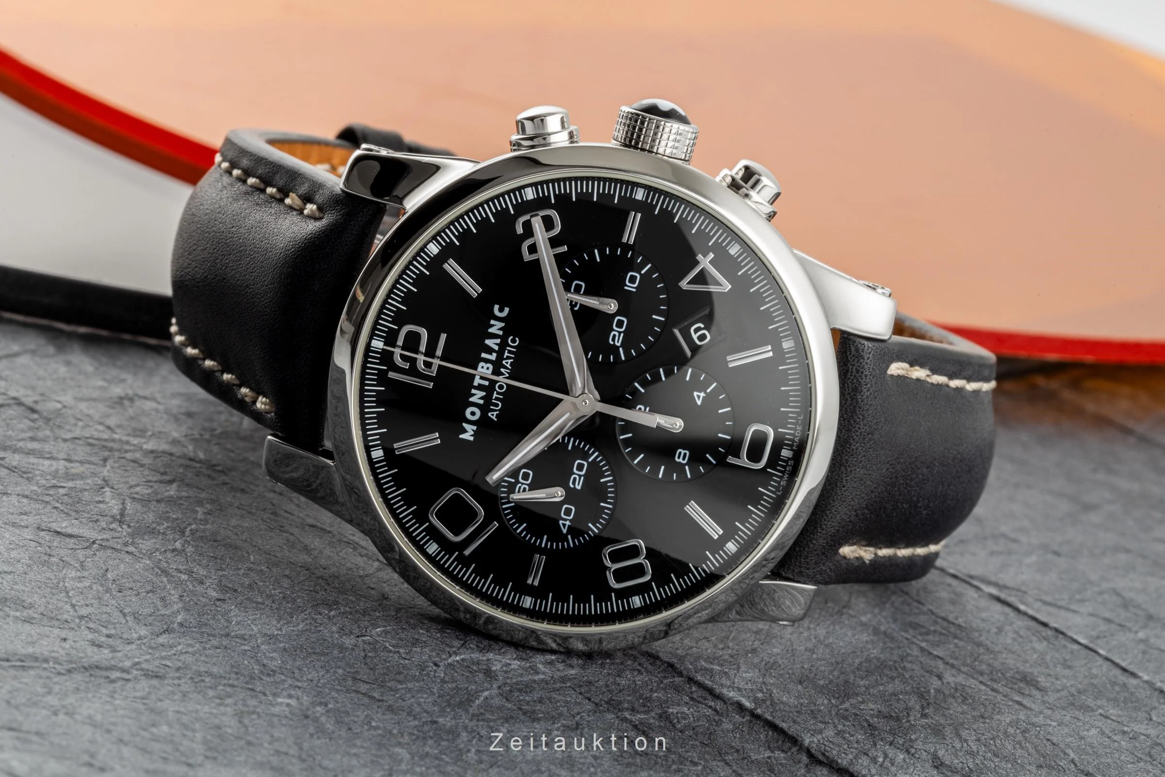 Montblanc Timewalker chronograph steel automatic men's watch 7069  [2304027] - Image 2