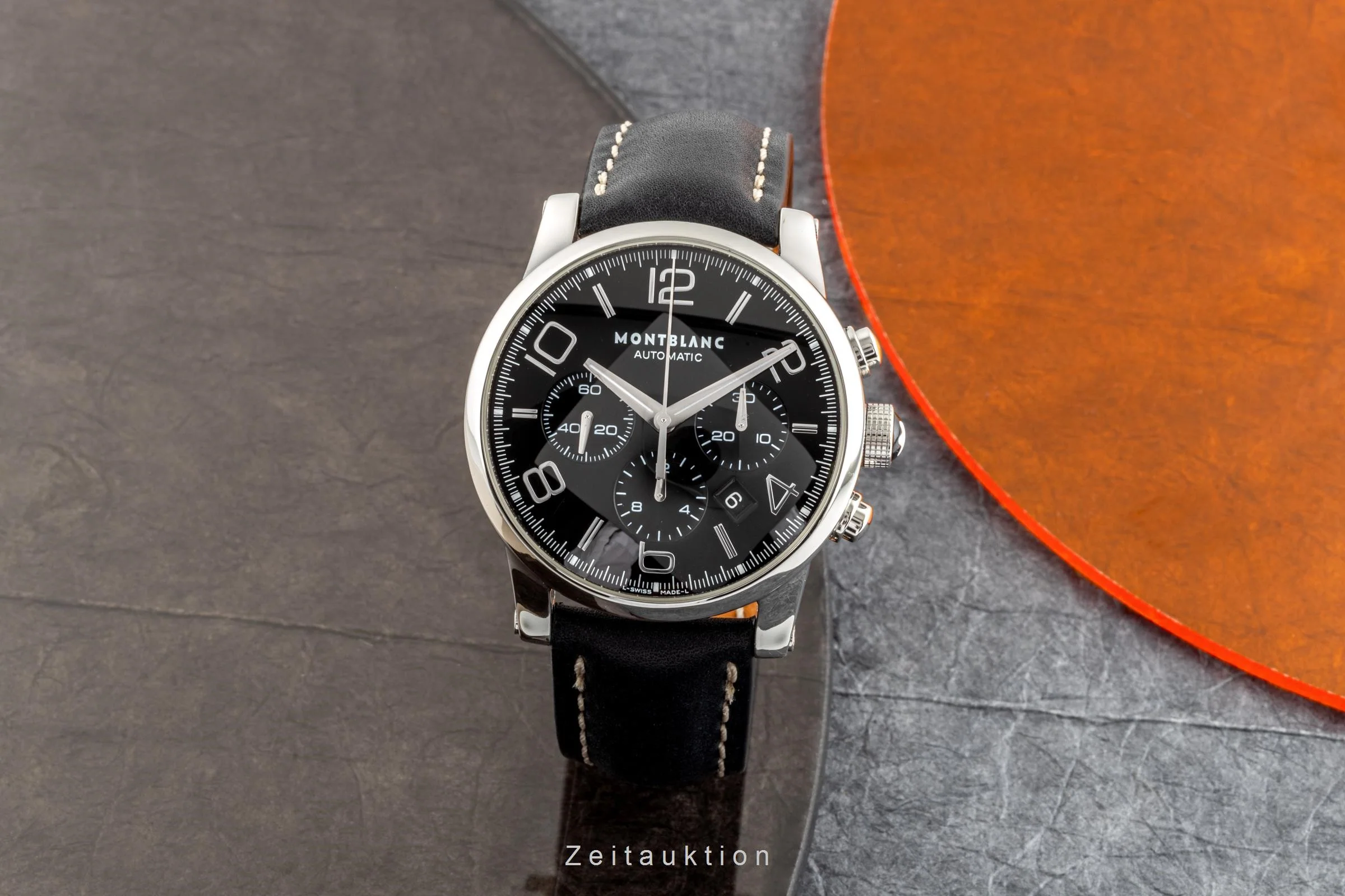 Montblanc Timewalker chronograph steel automatic men's watch 7069  [2304027] - Image 3