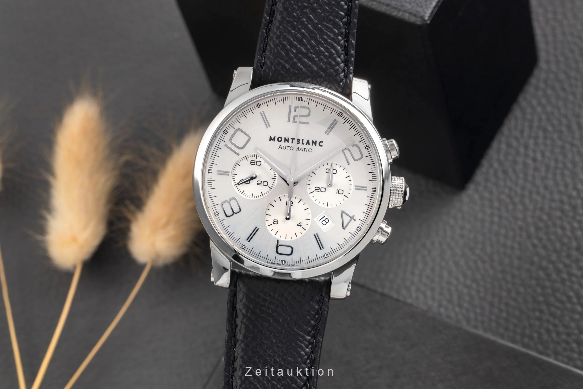 Montblanc Timewalker chronograph steel automatic men's watch 7069 LP: 4600EUR  [2503720] - Image 2