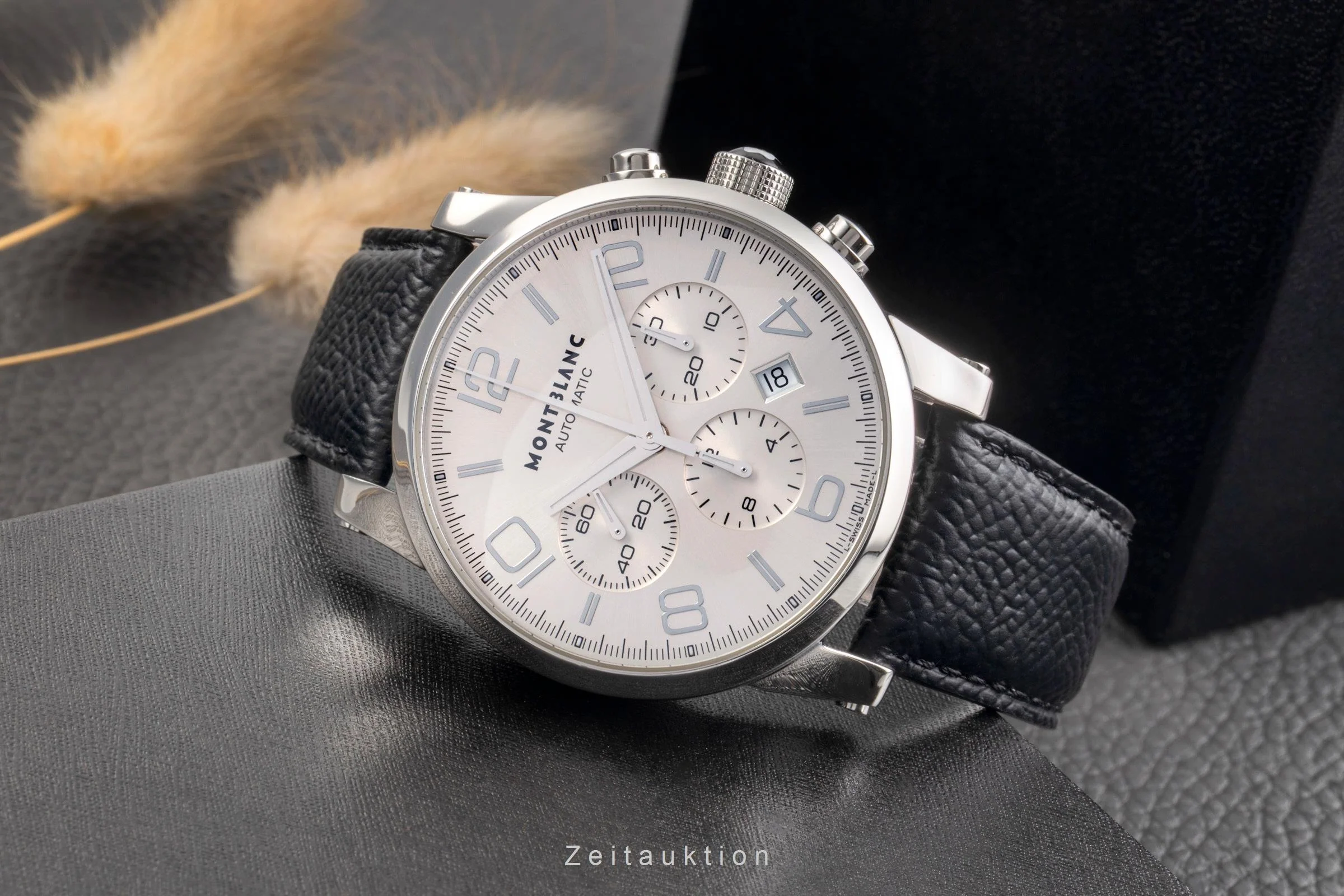 Montblanc Timewalker chronograph steel automatic men's watch 7069 LP: 4600EUR  [2503720] - Image 3