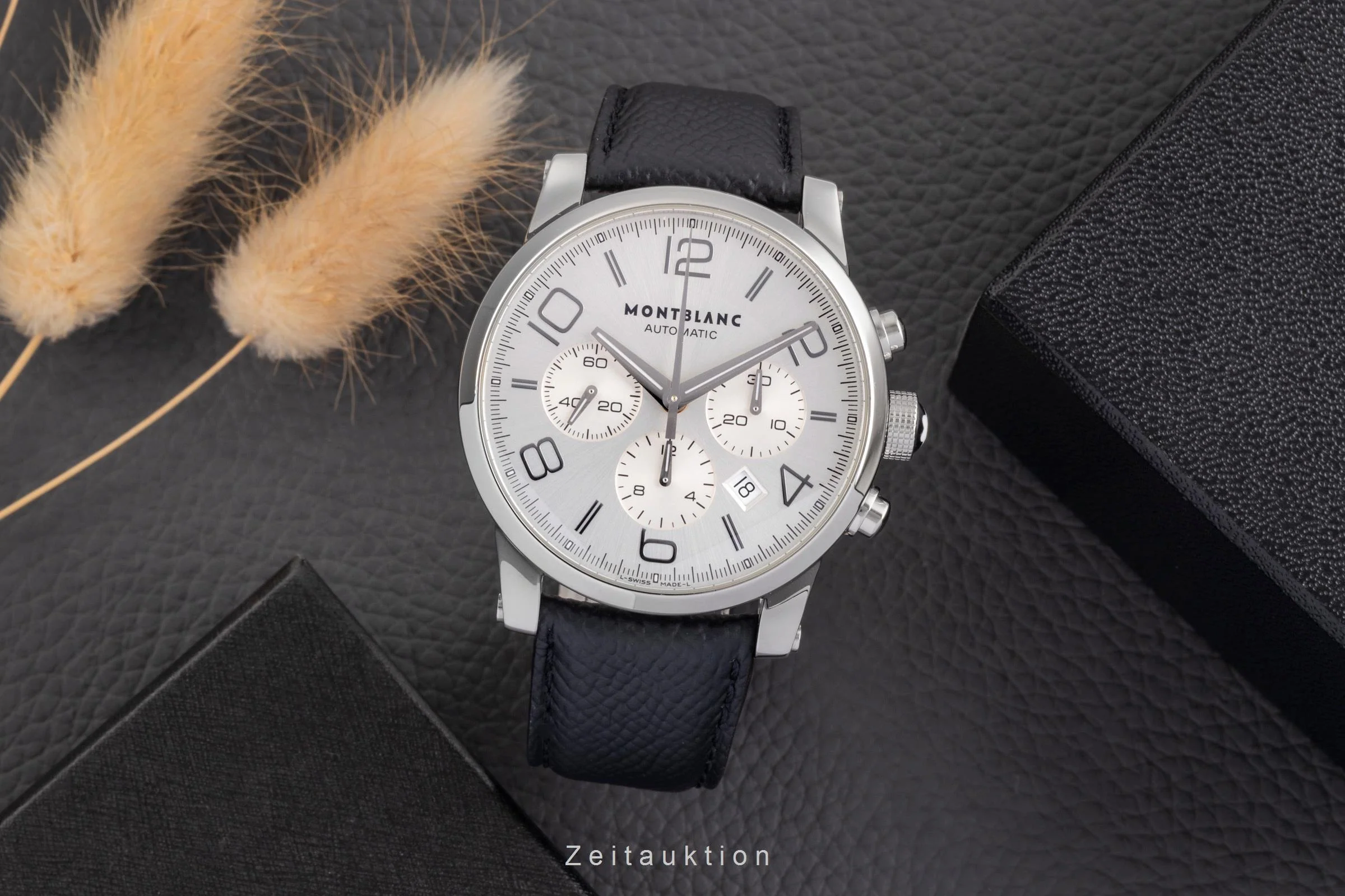 Montblanc Timewalker chronograph steel automatic men's watch 7069 LP: 4600EUR  [2503720] - Image 4