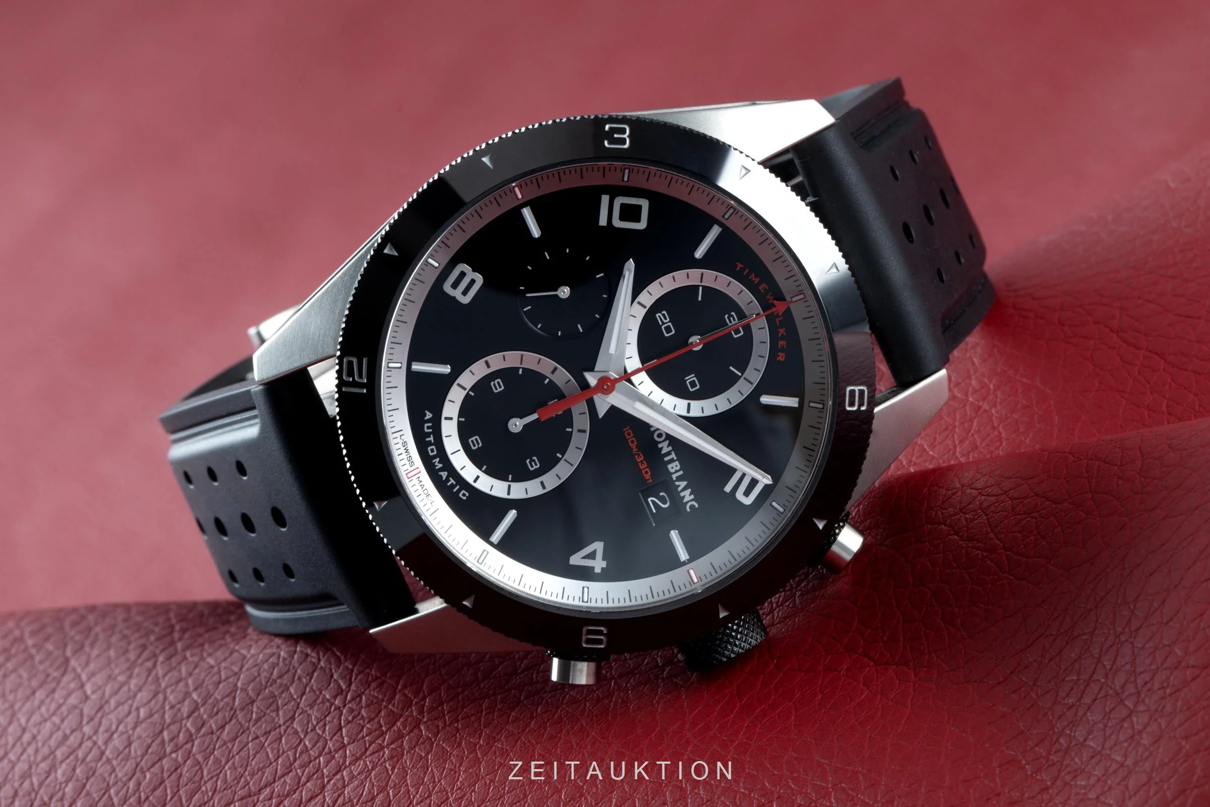 Montblanc Timewalker chronograph steel automatic men's watch 7424 LP: 3300EUR  [2103501] - Image 2