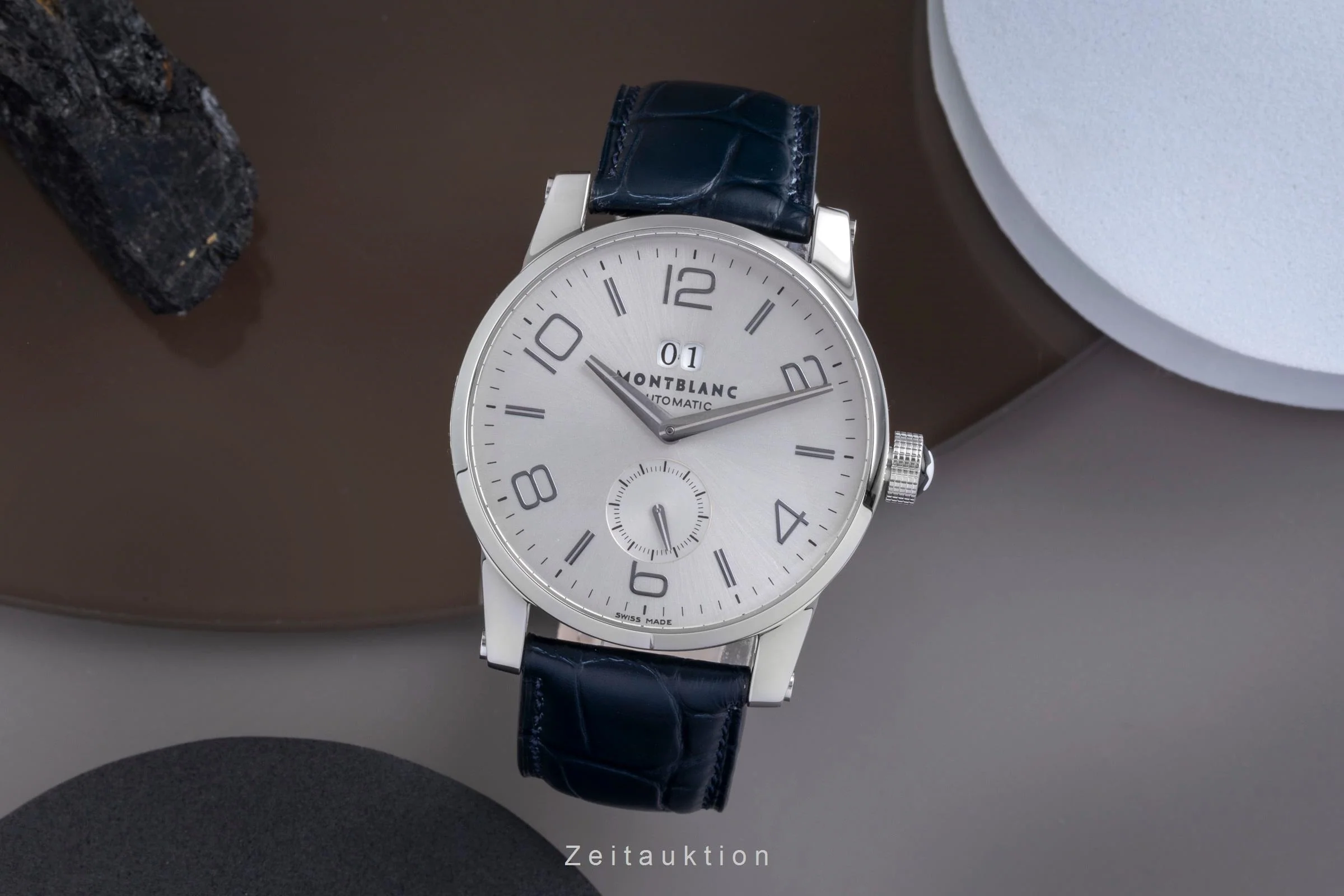 Montblanc Timewalker steel automatic men's watch 7050  [2600081] - Image 4