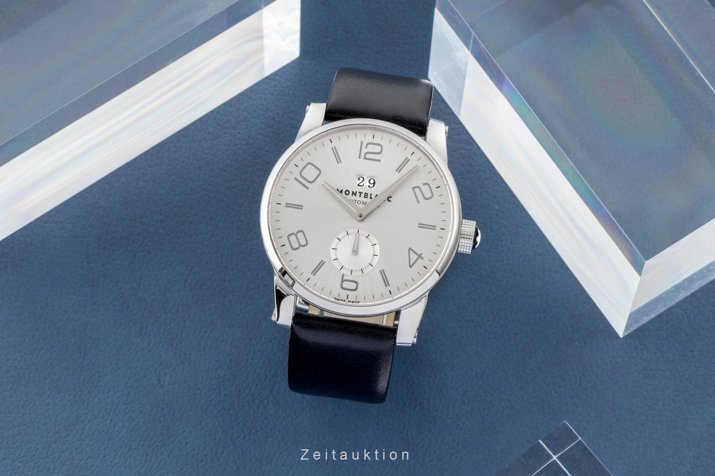 Montblanc Timewalker steel automatic men's watch 7050  [2600673] - Image 4