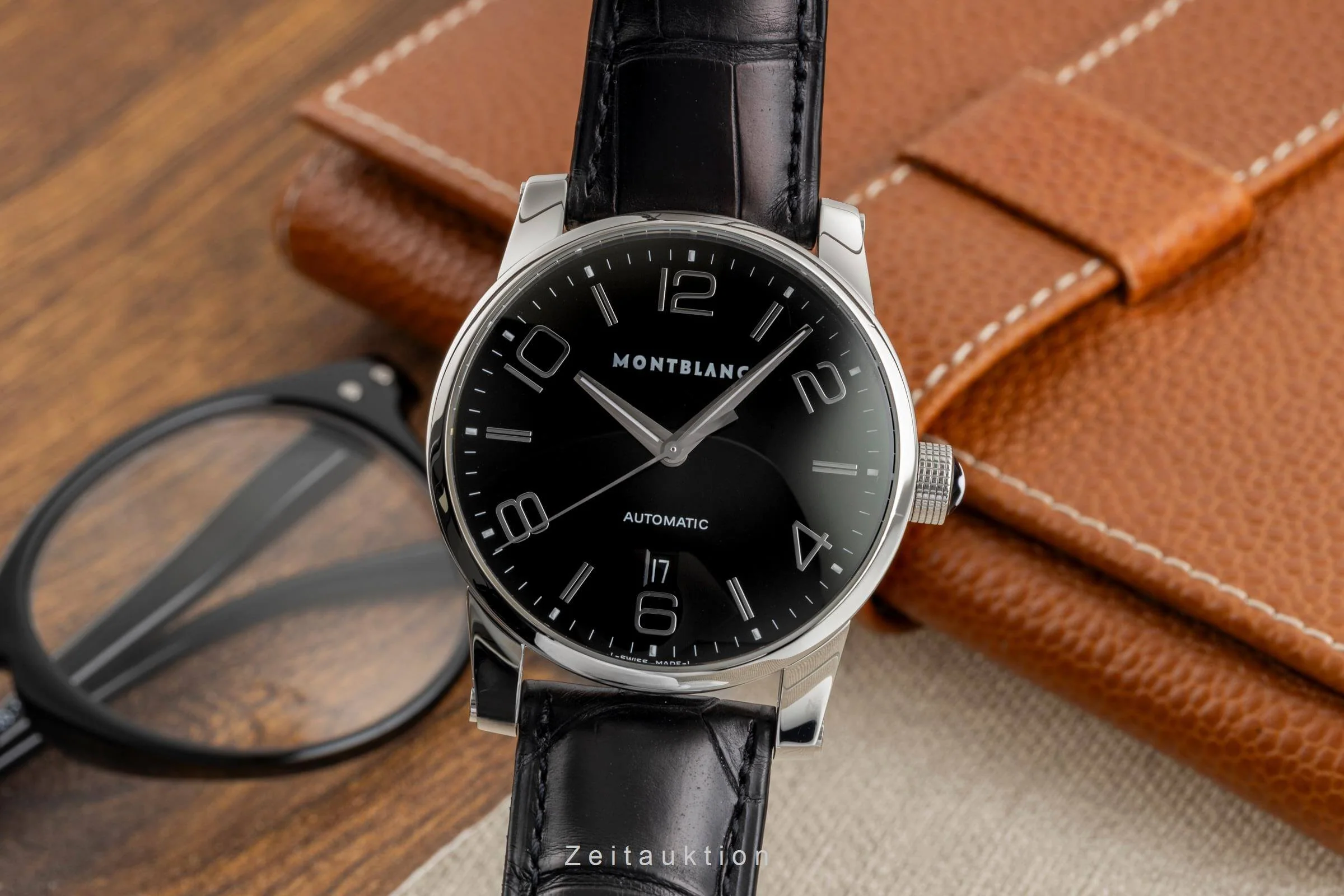 Montblanc Timewalker steel automatic men's watch 7265  [2501968] - Image 2