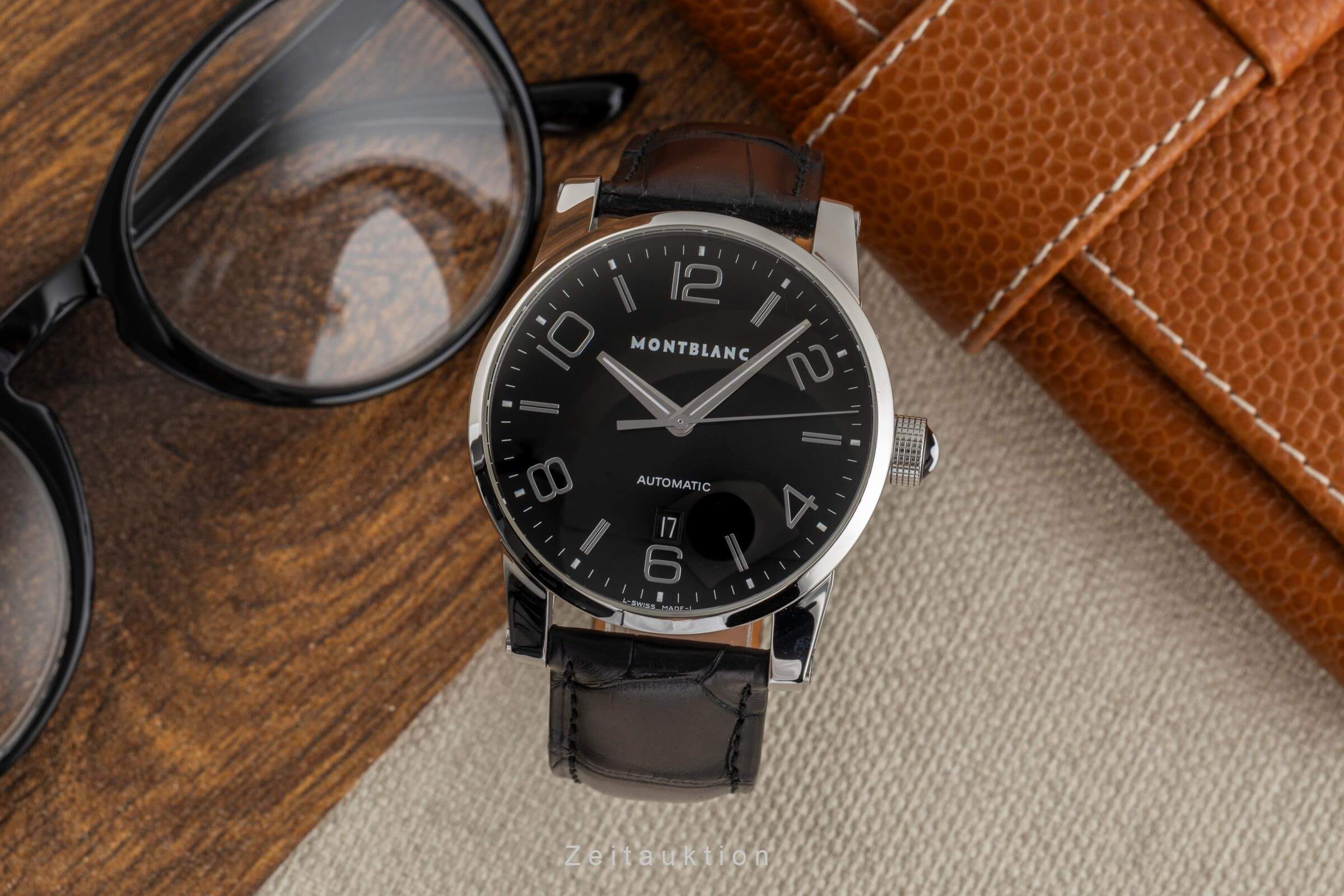 Montblanc Timewalker steel automatic men's watch 7265  [2501968] - Image 4