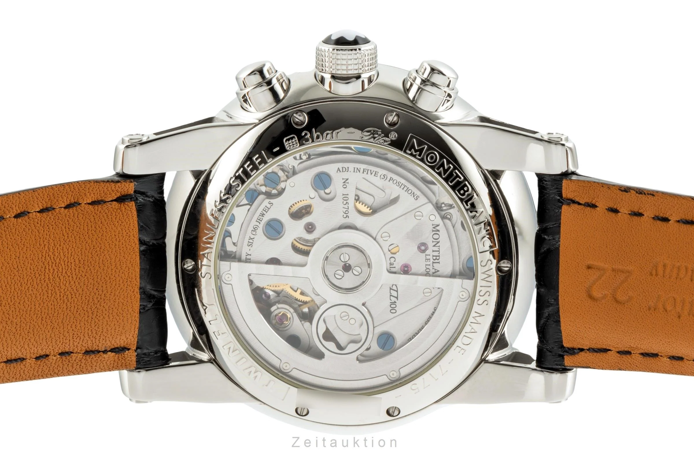 Montblanc TimeWalker TwinFly Chronograph chronograph steel automatic men's watch 7175  [2401551] - Image 11