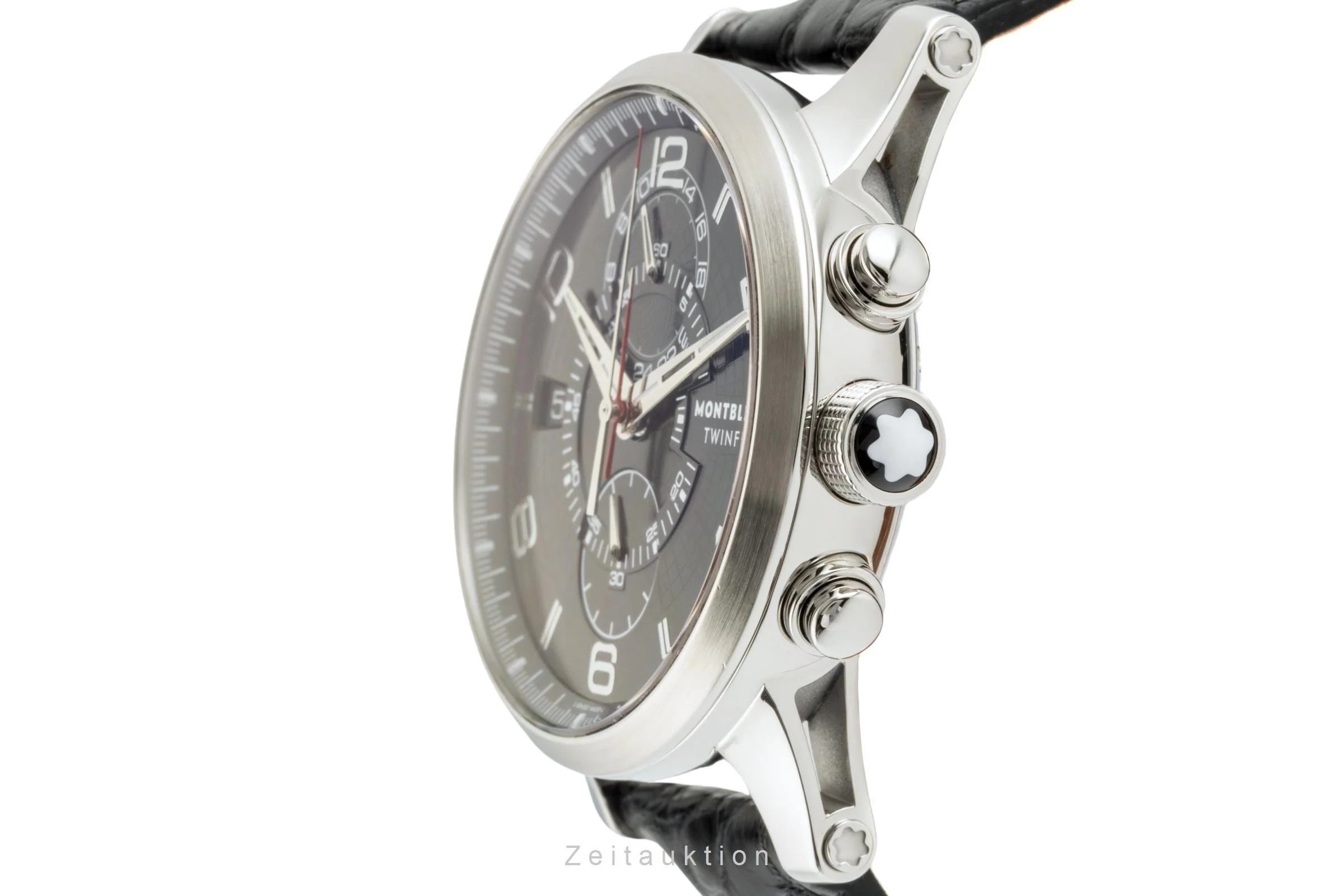 Montblanc TimeWalker TwinFly Chronograph chronograph steel automatic men's watch 7175  [2401551] - Image 6