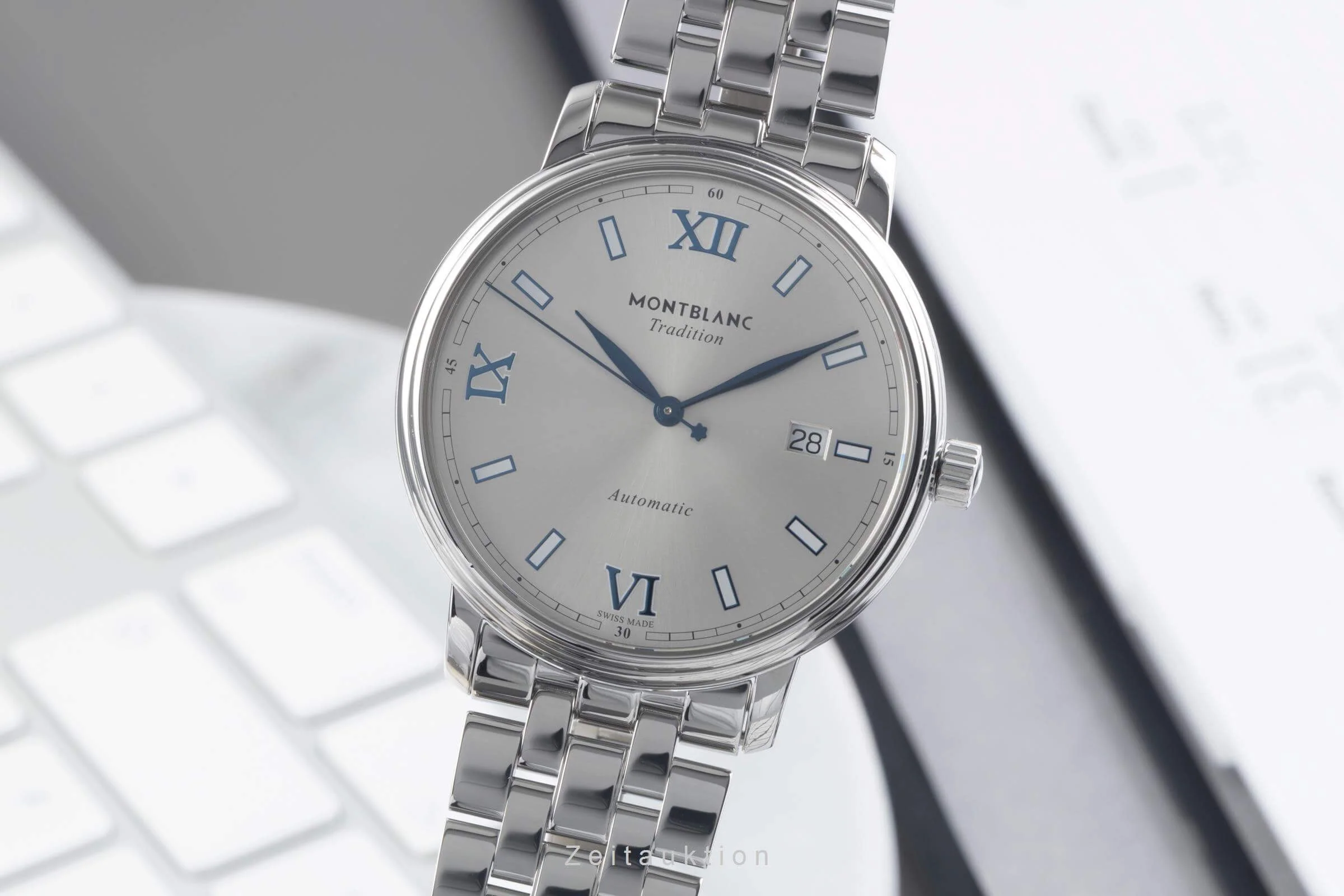 Montblanc Tradition steel automatic men's watch 129286   7542 LP: 2050EUR  [2501562] - Image 2