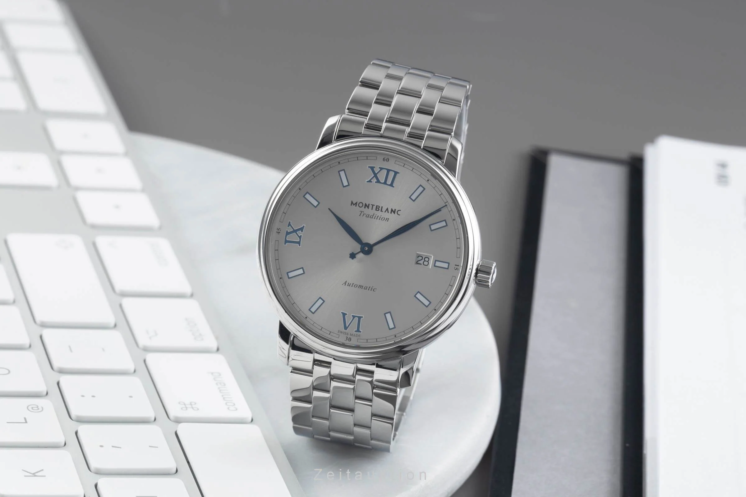 Montblanc Tradition steel automatic men's watch 129286   7542 LP: 2050EUR  [2501562] - Image 4