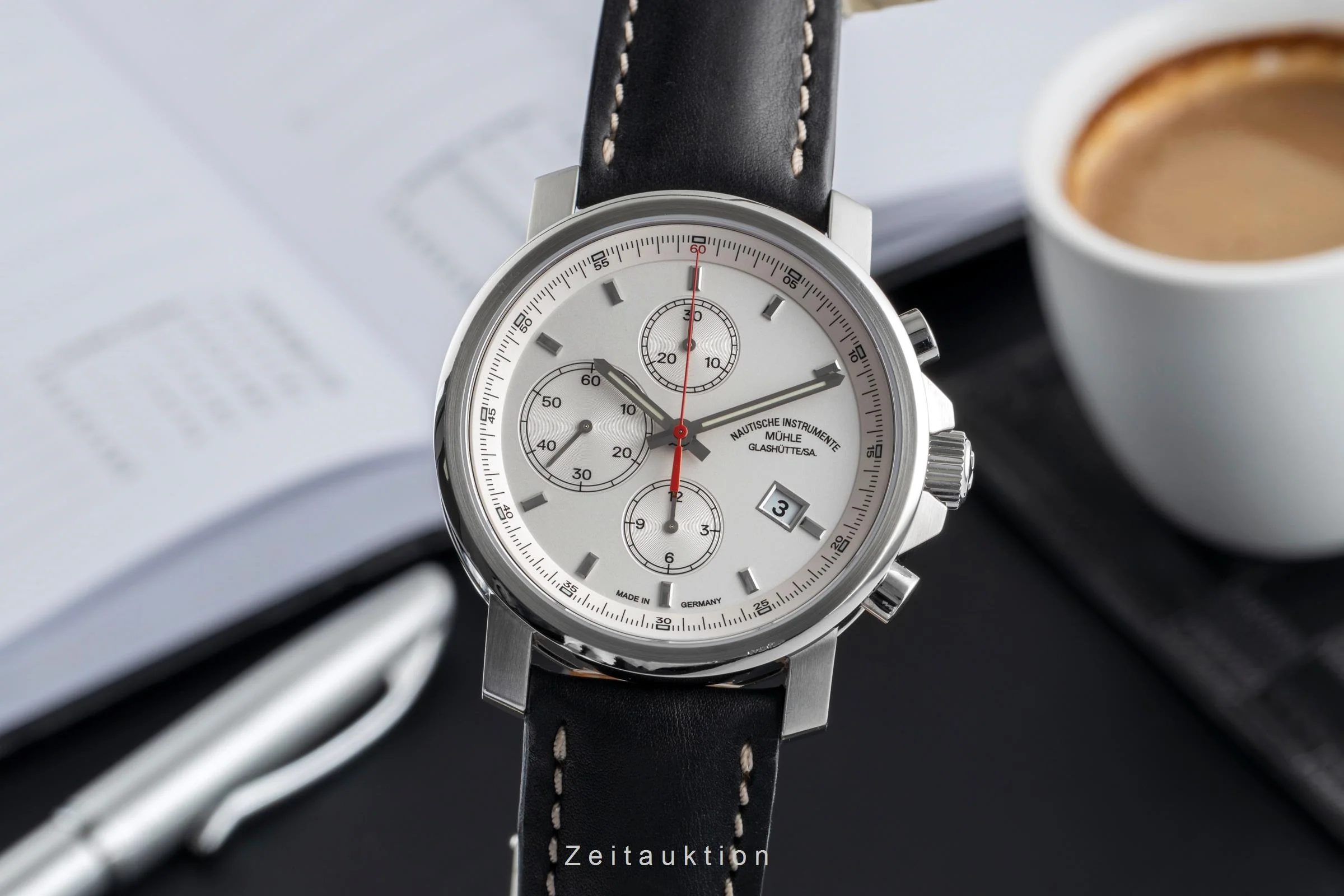 Mühle 29er Chronograph chronograph steel automatic men's watch M1-25-41-LB  [2503607] - Image 2